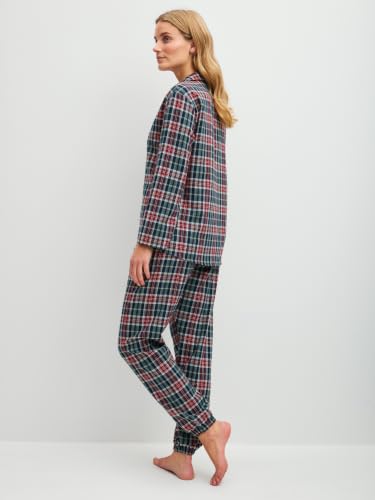 calida-holiday-dreams-flanell-pyjamaset-boyfriend-look-damen image 7
