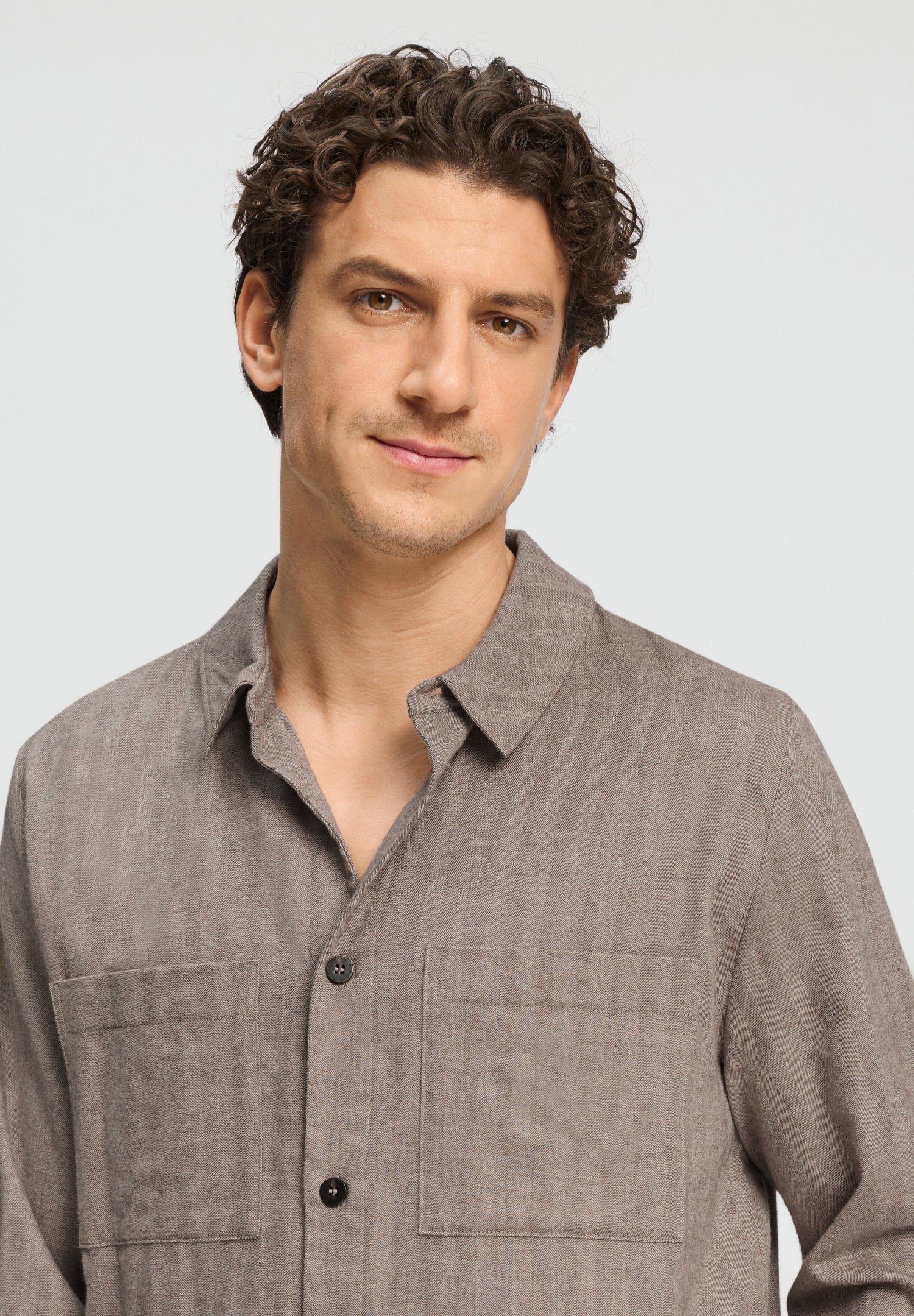 hanro-woolen-luxury-hemd-earthy-woven-wolle-fischgr-t image 7