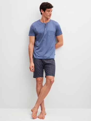 calida-relax-imprint-pyjamaset-herren-50-kurz-shorty image 6