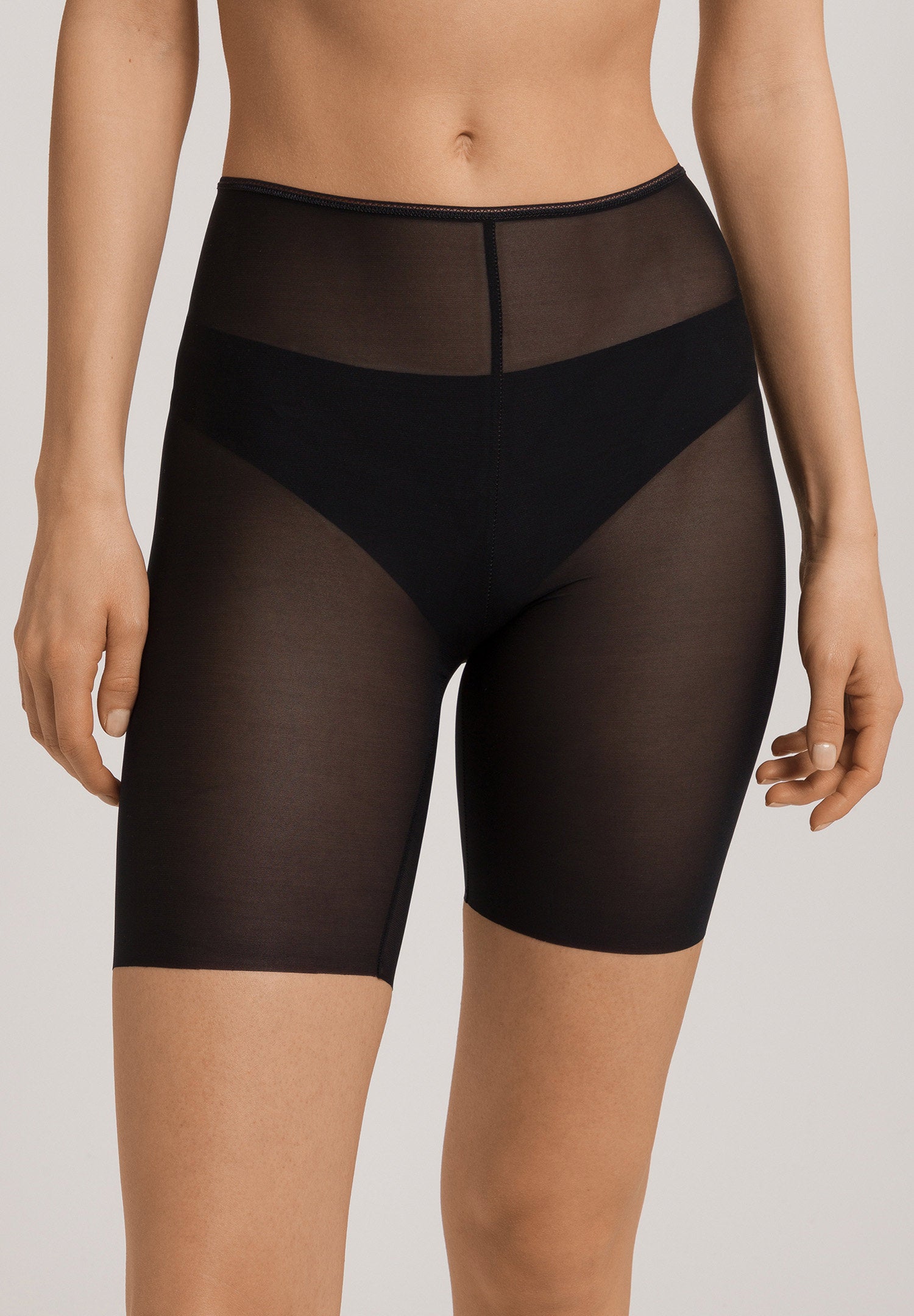 hanro-smooth-illusion-short-pants-070846-shorts-schwarz-transparent image 2