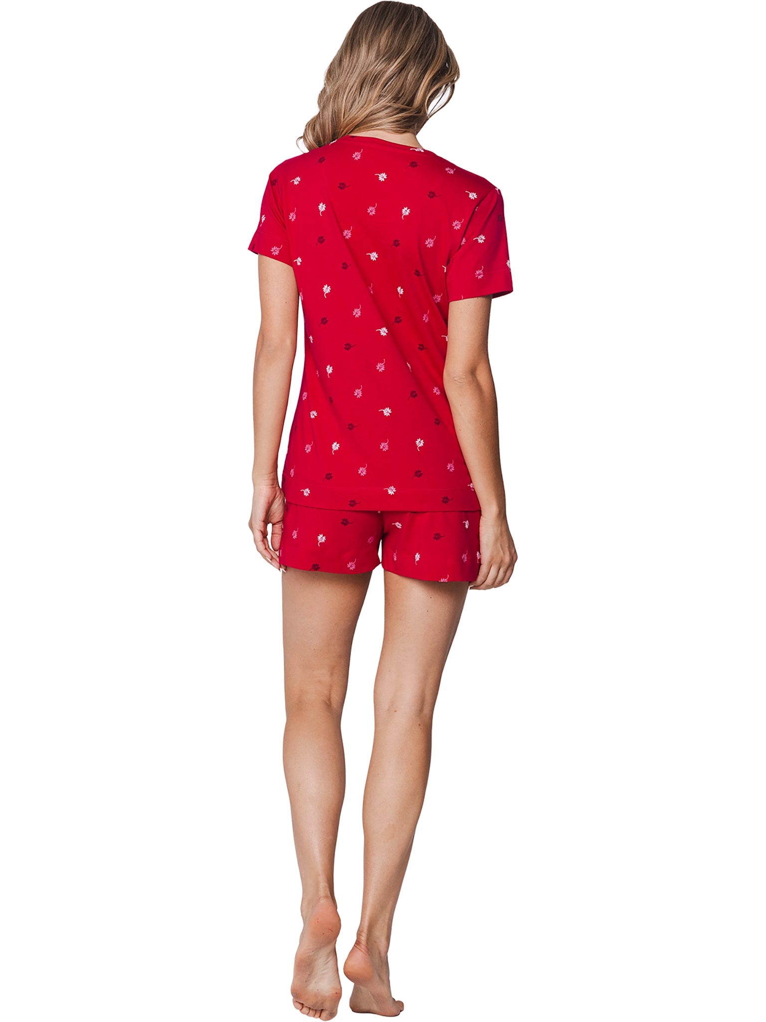 myrebelle-palm-springs-shortama-pink-palmen-bio-baumwolle image 4