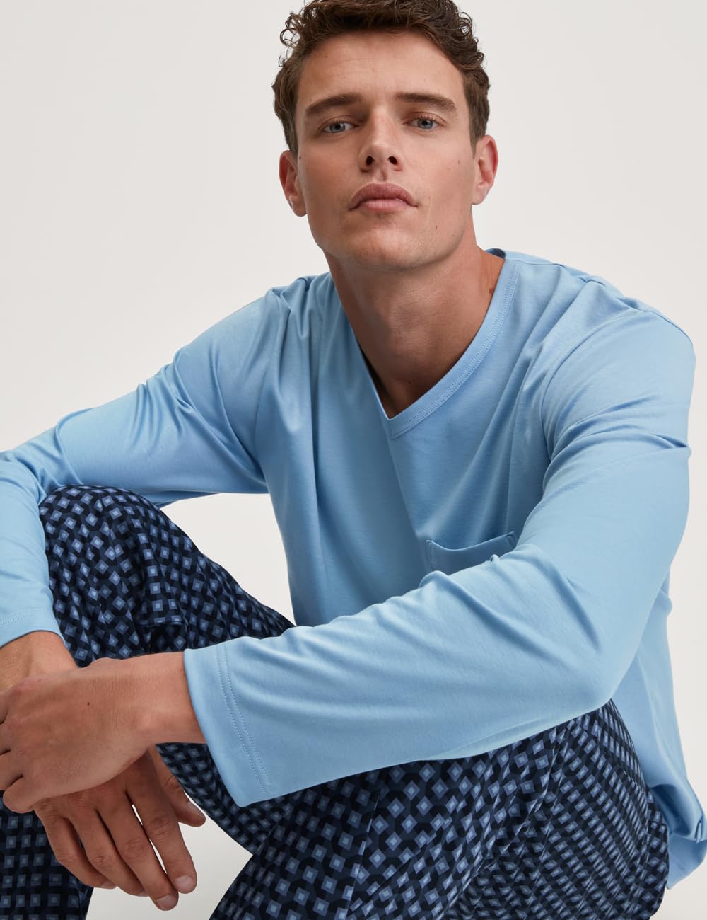 calida-relax-streamline-pyjamaset-herren-52-54-schlafanzug image 4