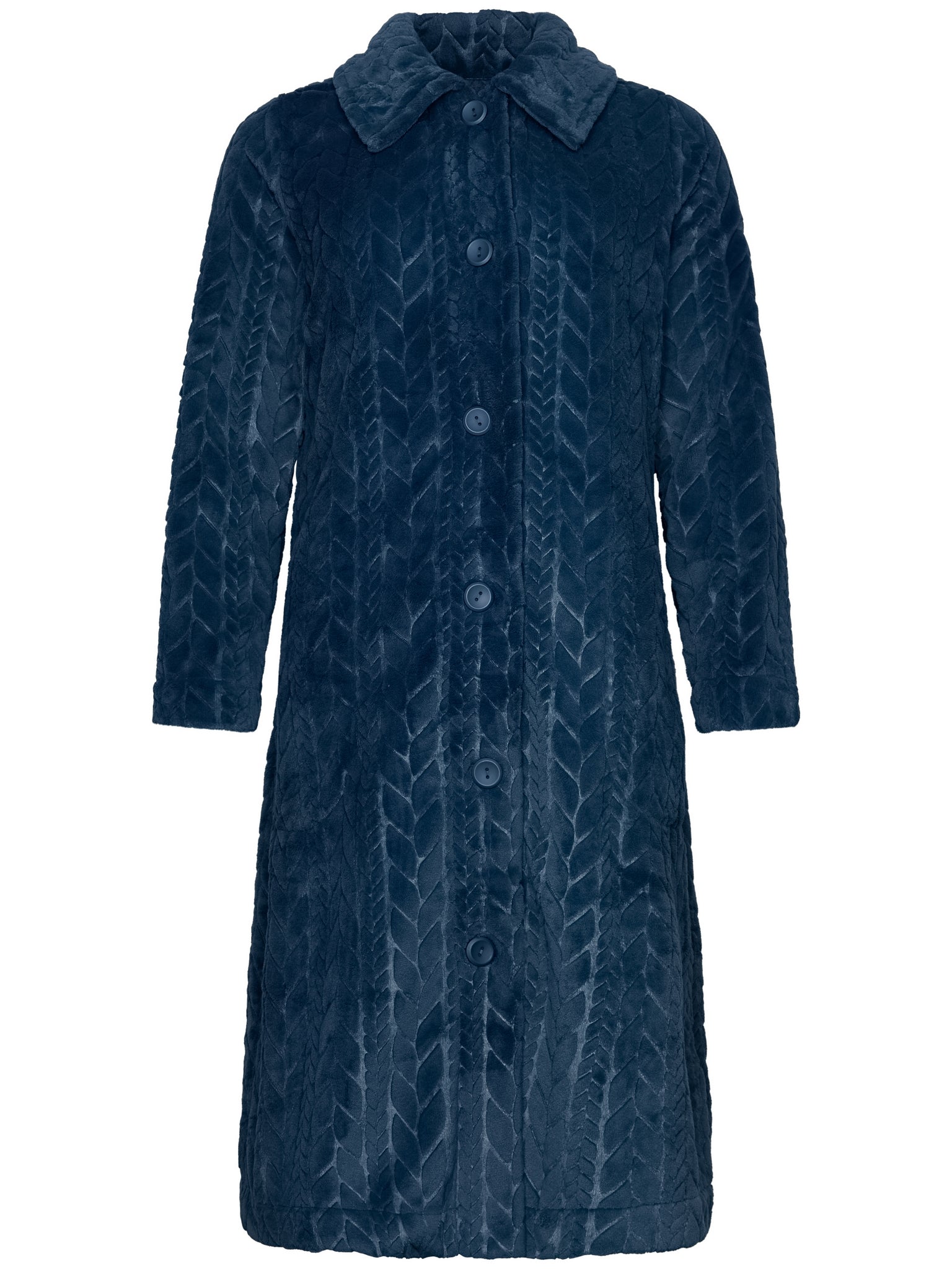 pastunette-blue-bloom-bademantel-blau-fleece-110-cm image 1