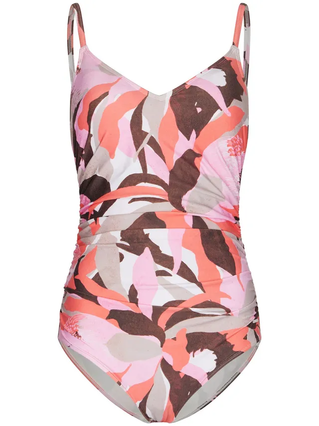pastunette-coastal-coral-badeanzug-multi-v-ausschnitt image 1