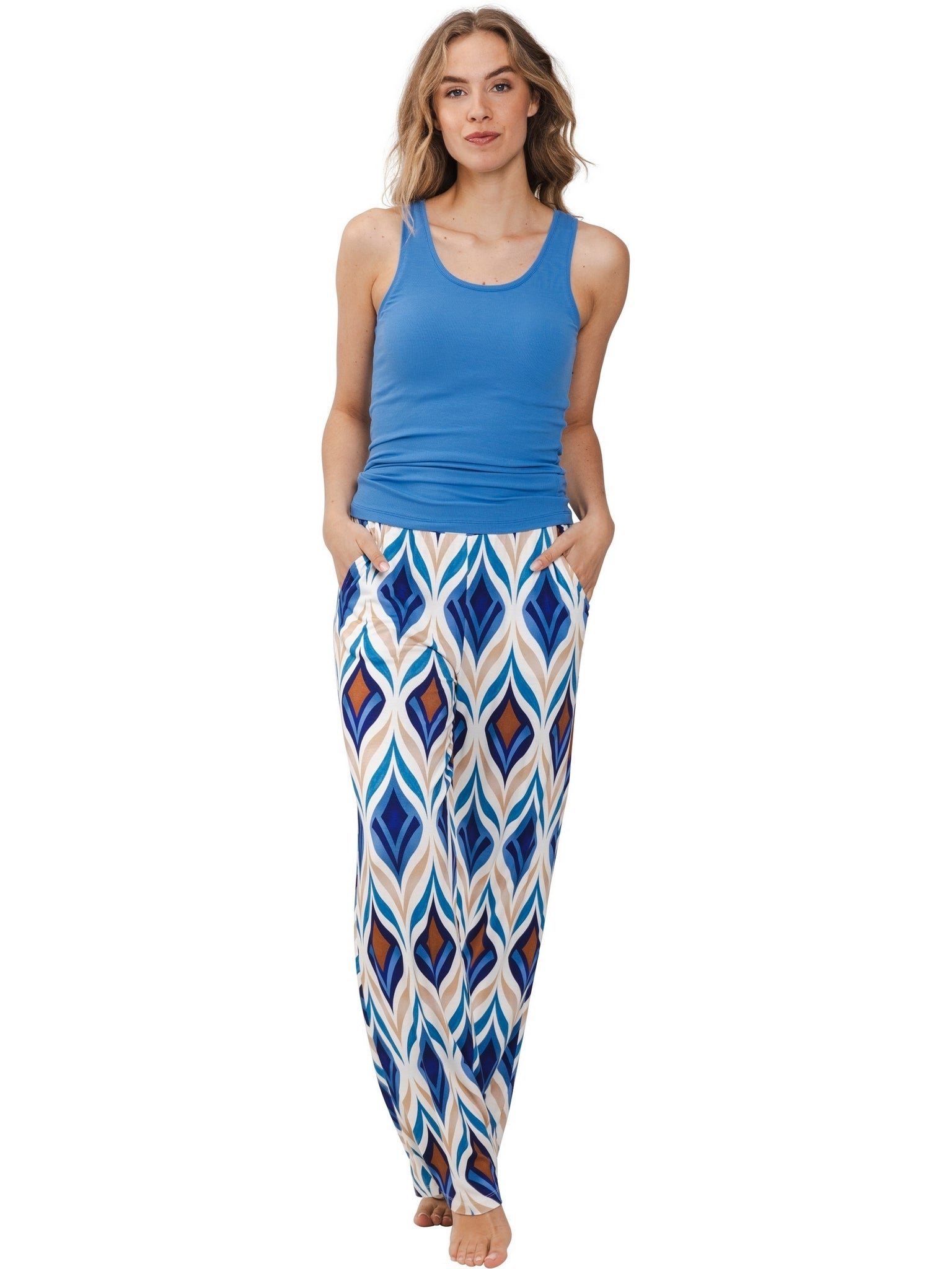 pastunette-beach-basic-top-blau-aus-viskose image 2
