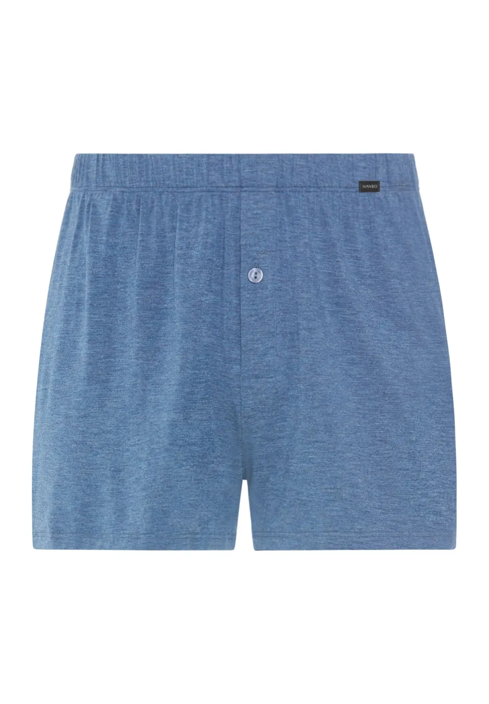 hanro-casuals-boxershorts-tanzanite-melange-viskose-mit-eingriff image 1