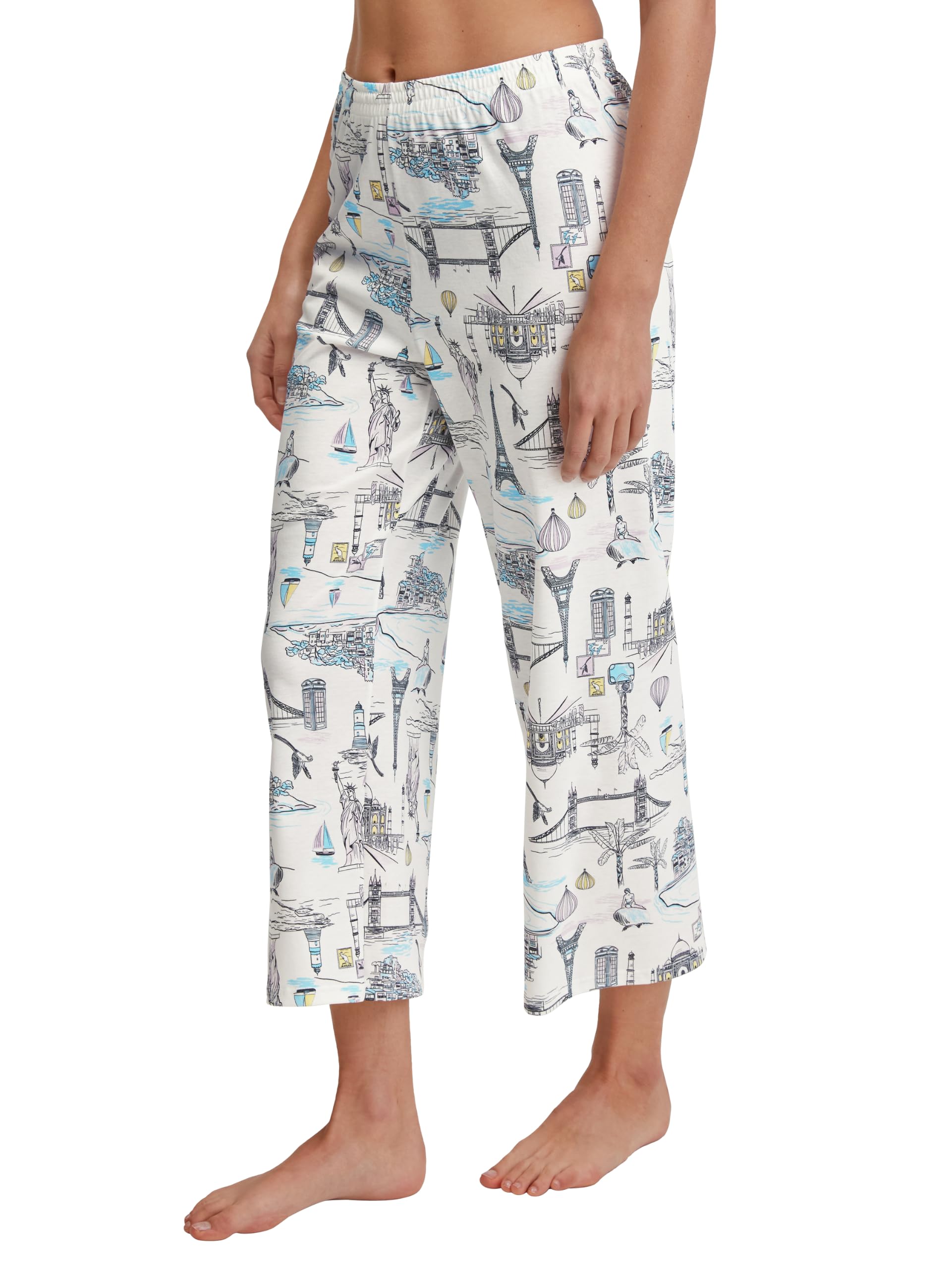 calida-favourites-lounge-schlafhose-damen-baumwolle-seitentaschen image 1