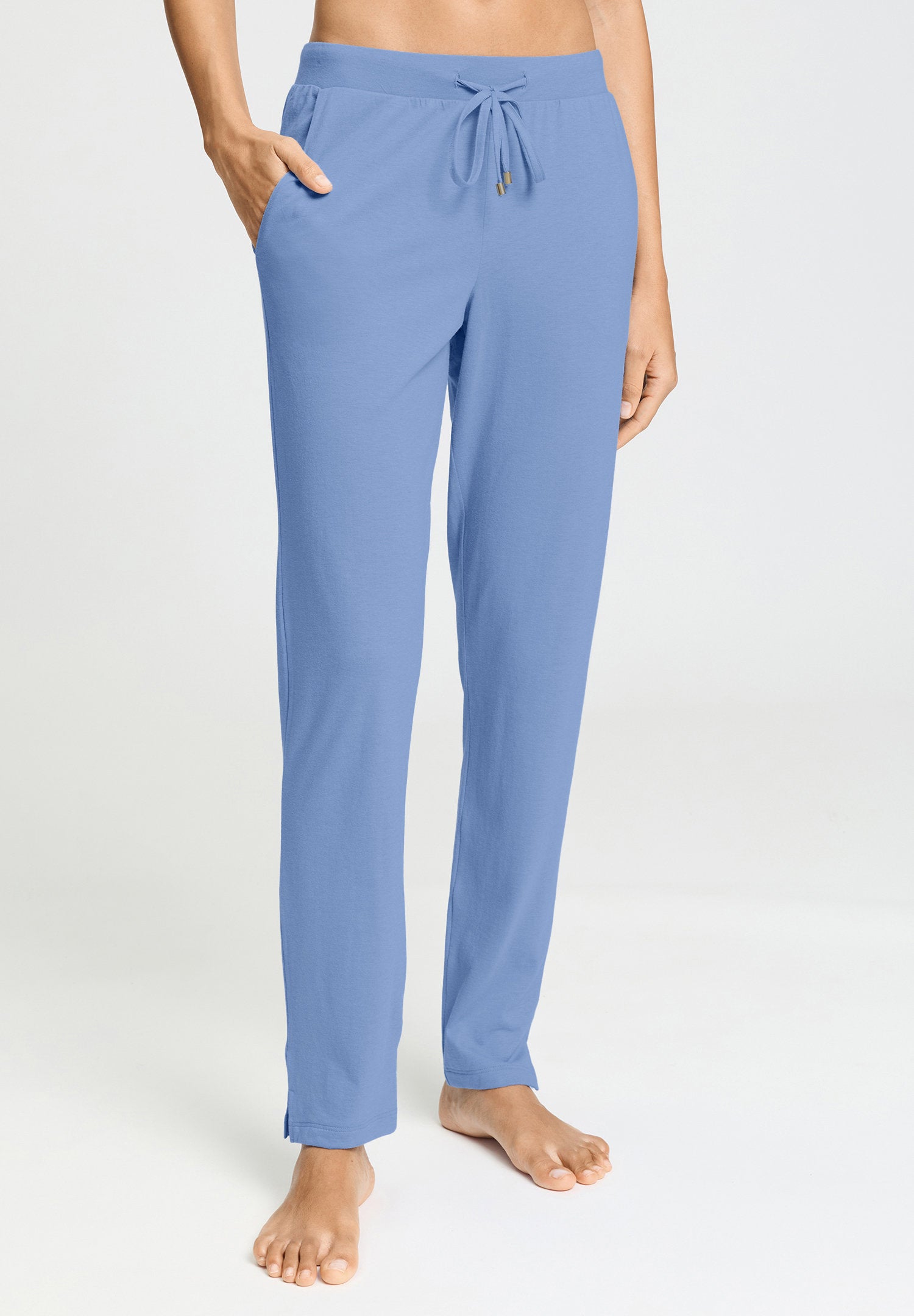 hanro-sleep-lounge-schlafhose-bluebird-damen-modal image 2