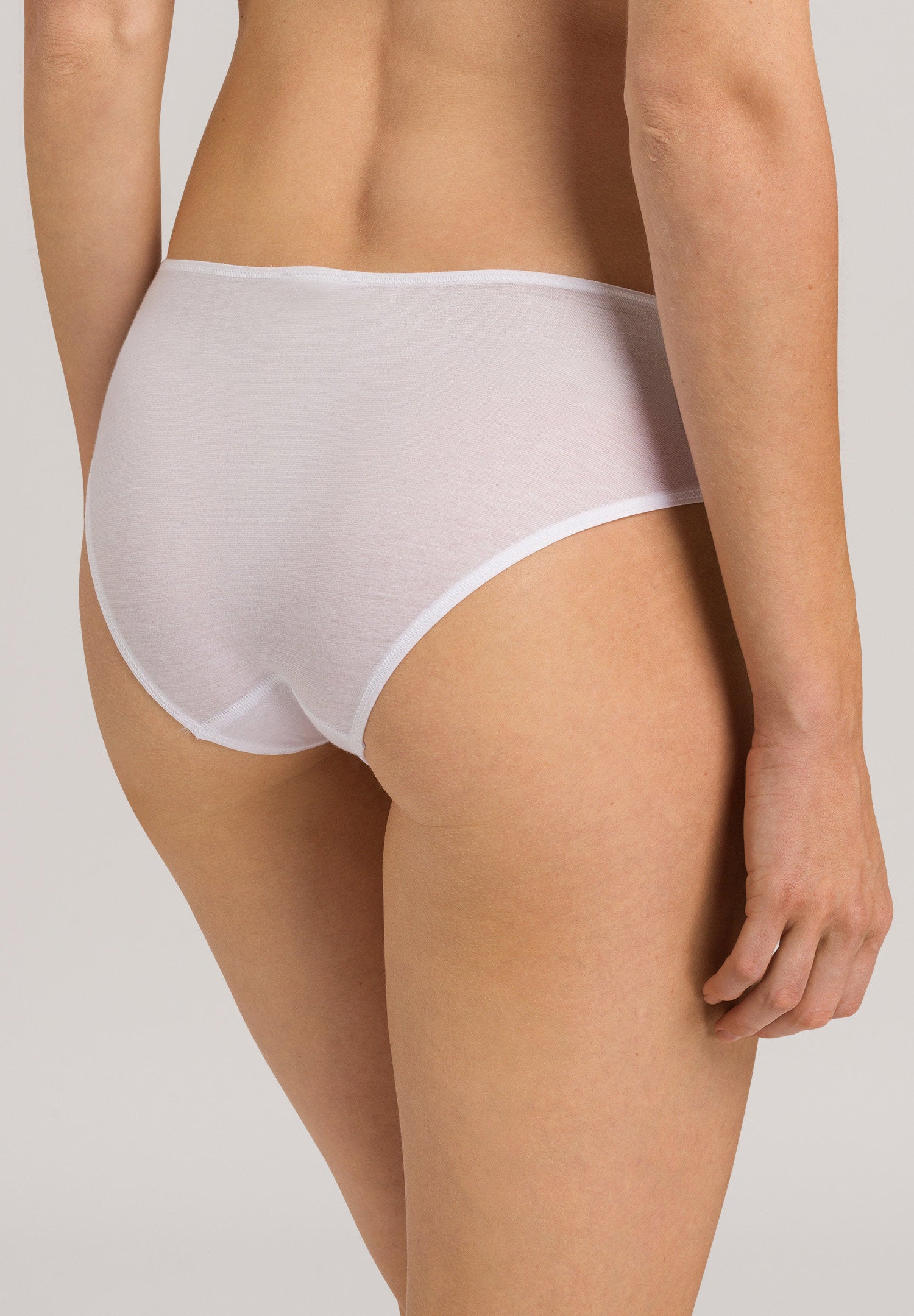 hanro-ultralight-midi-brief-slip-damen-wei-leicht-baumwolle image 4