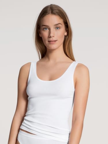 calida-iconics-top-damen-aus-baumwolle-schwarz-feinripp image 8
