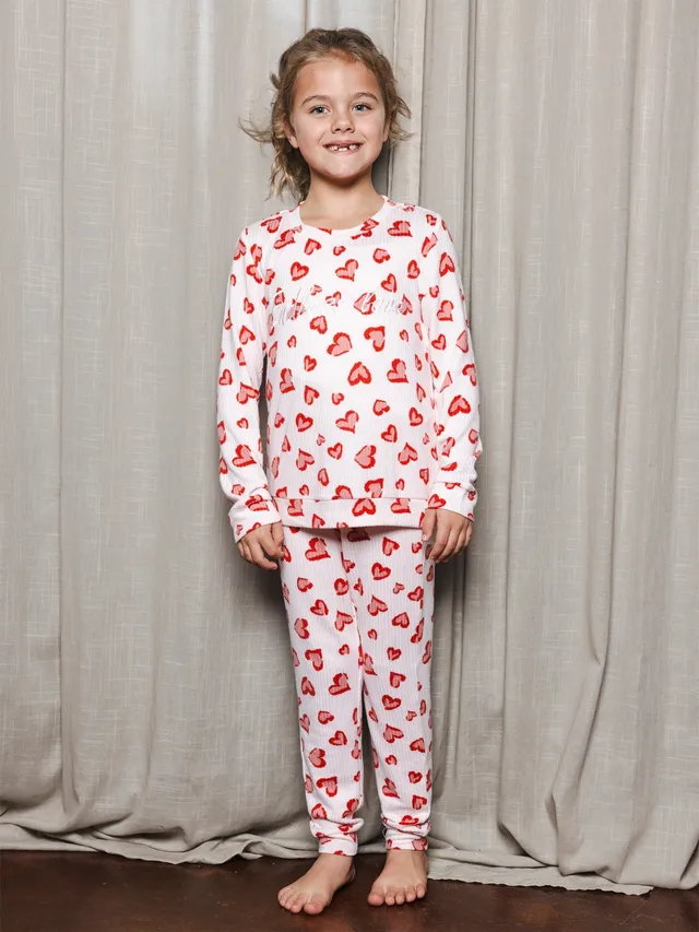 myrebelle-endless-love-m-dchenpyjama-herzen-rosa image 1