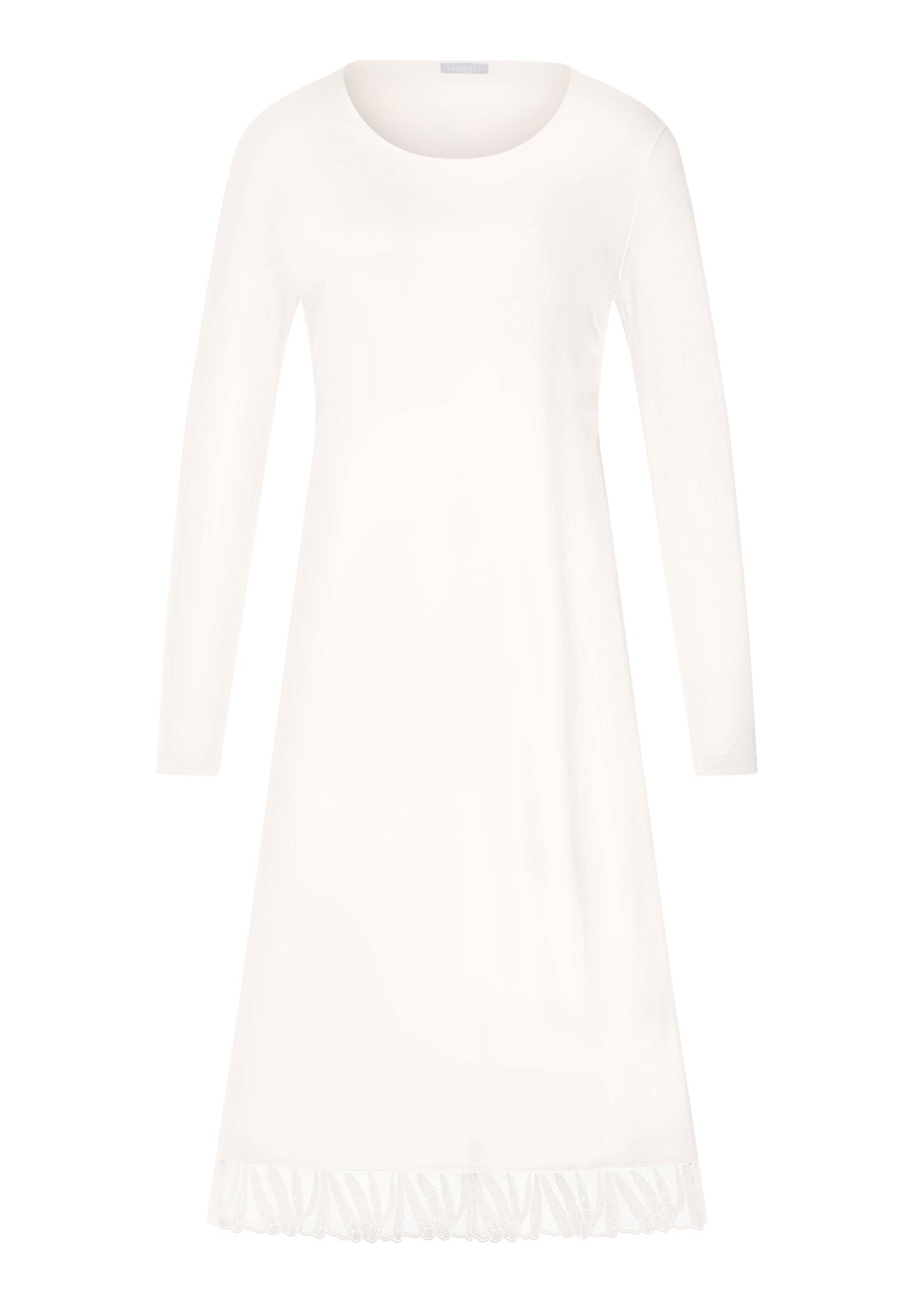 hanro-rosaria-nachthemd-langarm-off-white-baumwolle-stickerei image 1
