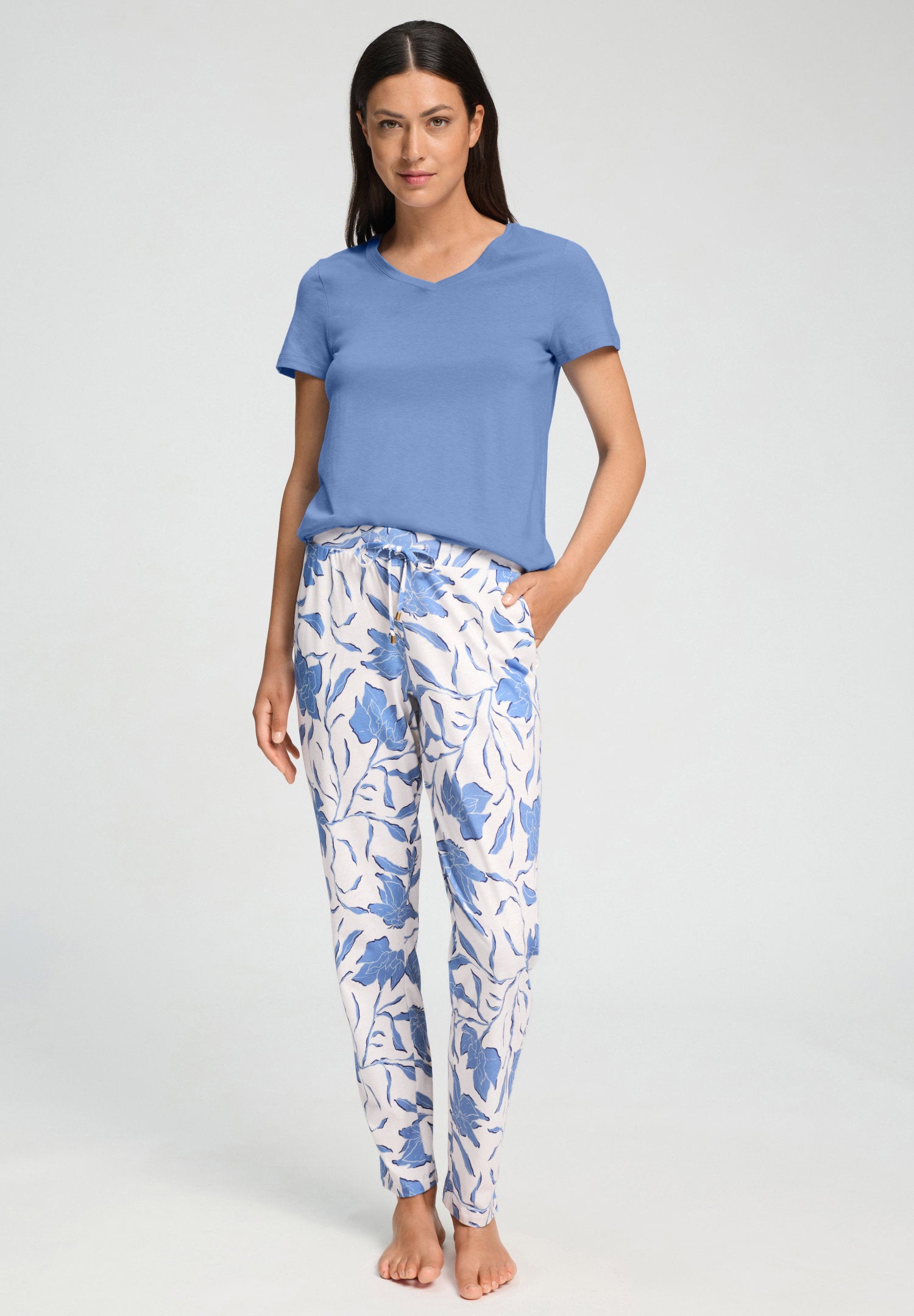 hanro-sleep-lounge-lange-hose-loungehose-graceful-forms-tencel image 5