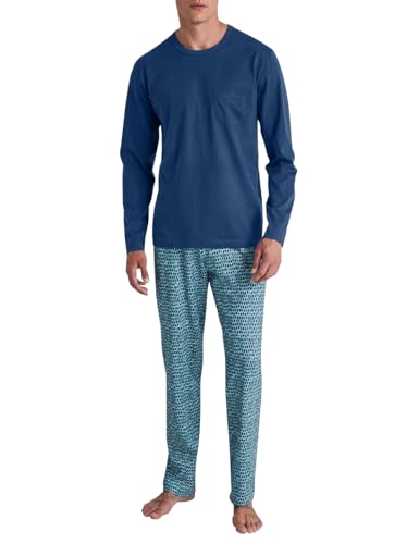 calida-relax-imprint-pyjama-lang-herren-baumwolle image 8