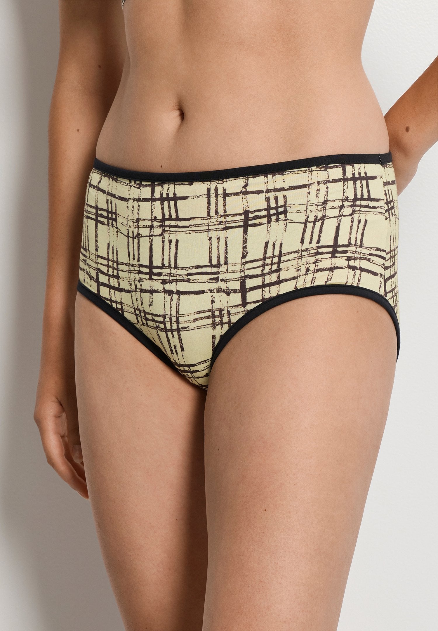 hanro-arthur-arbesser-maxi-briefs-slip-tartan-print-baumwolle image 2