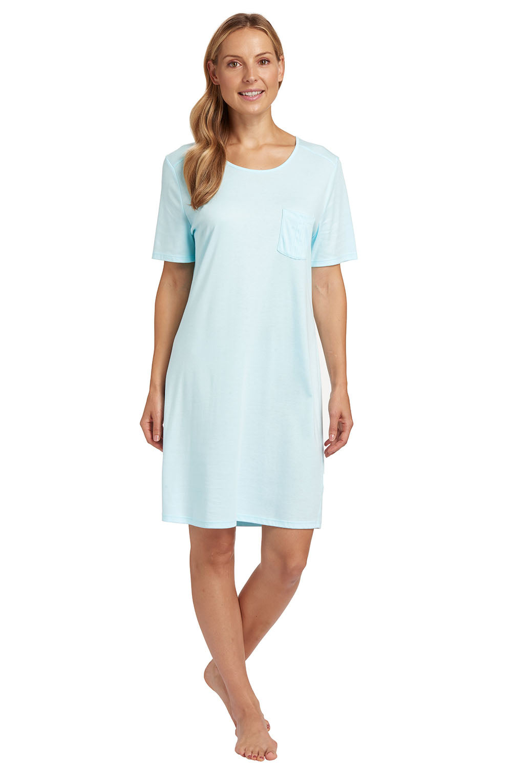 r-sch-be-happy-nachthemd-kurzarm-bigshirt-wei-baumwolle image 5