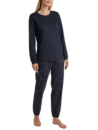 calida-winter-dreams-pyjamaset-damen-blau-48-50-baumwolle image 5