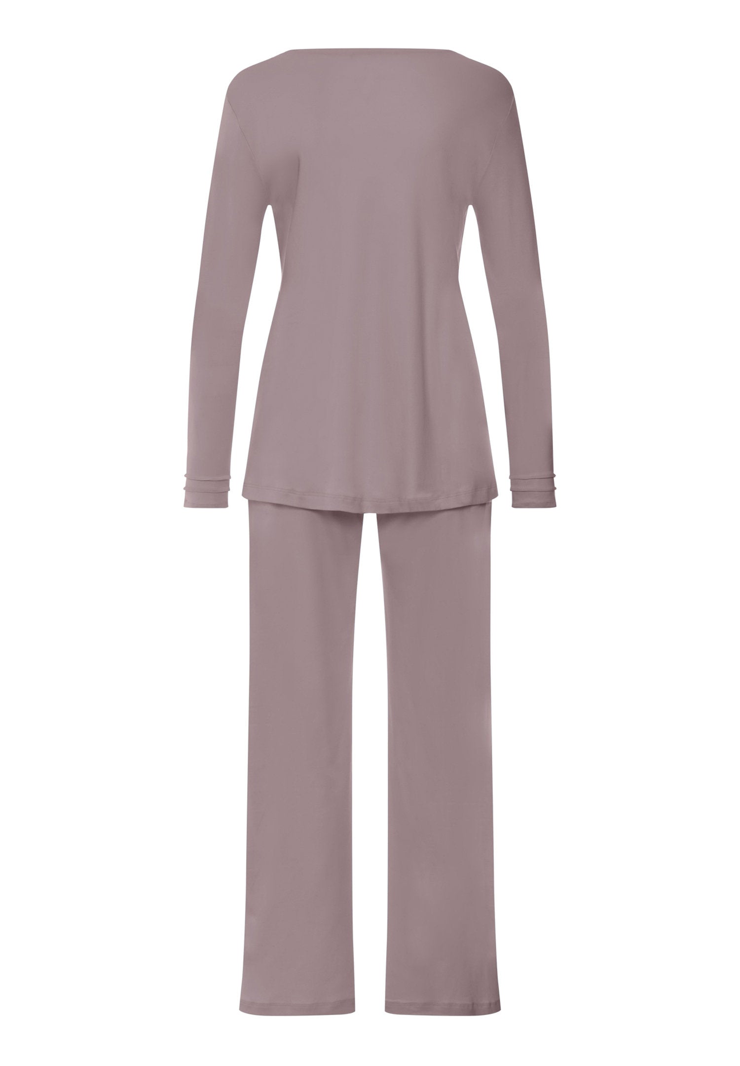 hanro-pilar-pyjama-damen-stormy-rose-baumwolle-interlock image 3