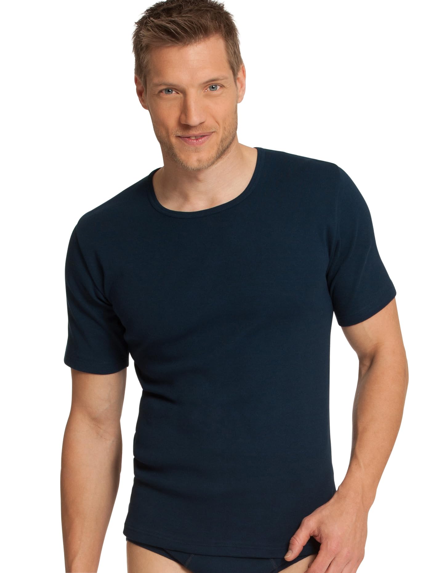 calida-cotton-1-1-t-shirt-herren-wei-gr-52-54 image 6