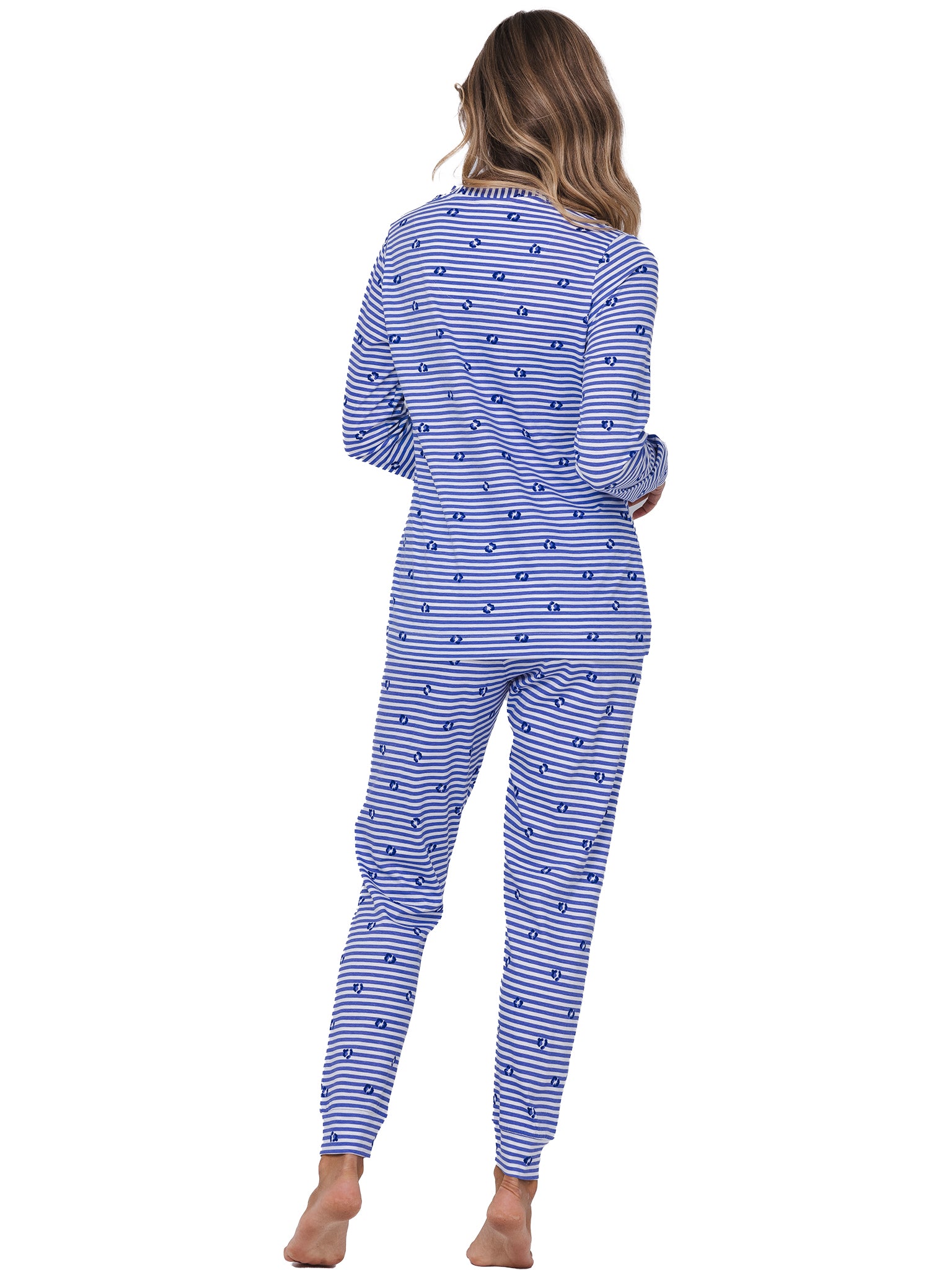rebelle-leopard-lilac-pyjama-lila-bio-baumwolle-leo image 4