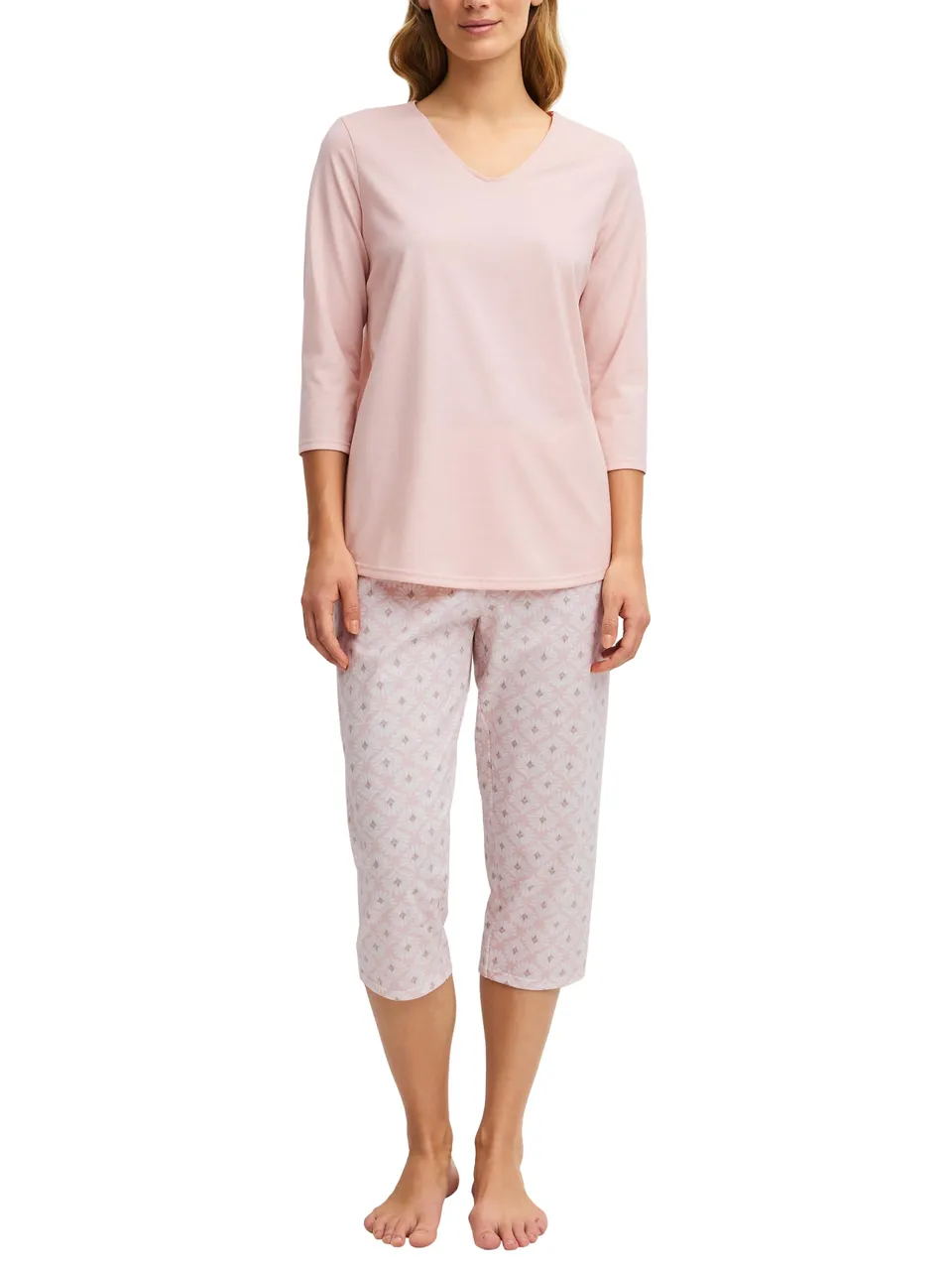 calida-cotton-special-3-4-pyjama-damen-baumwolle image 1