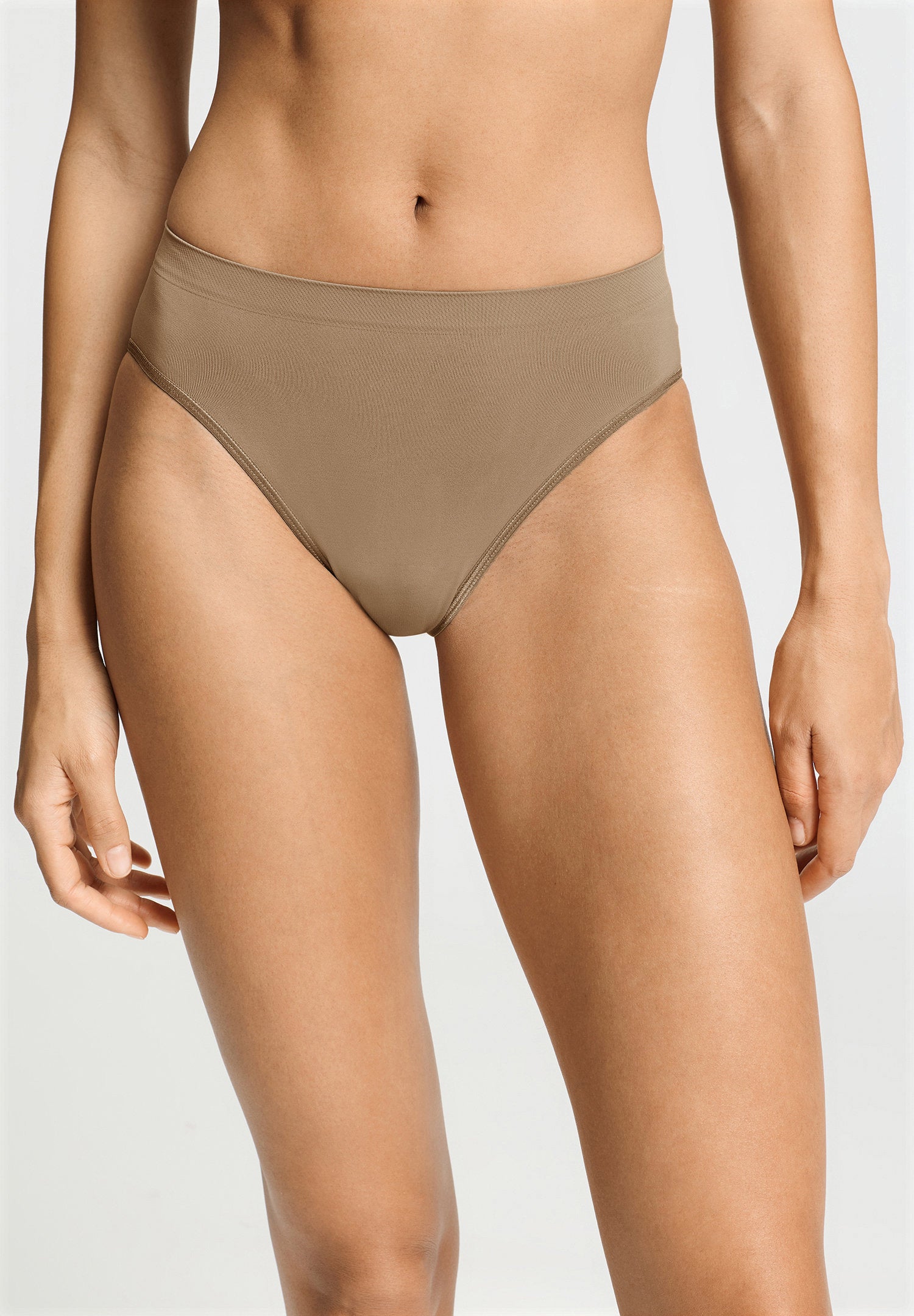 hanro-touch-feeling-midi-briefs-slip-suede-camel-microfaser image 2