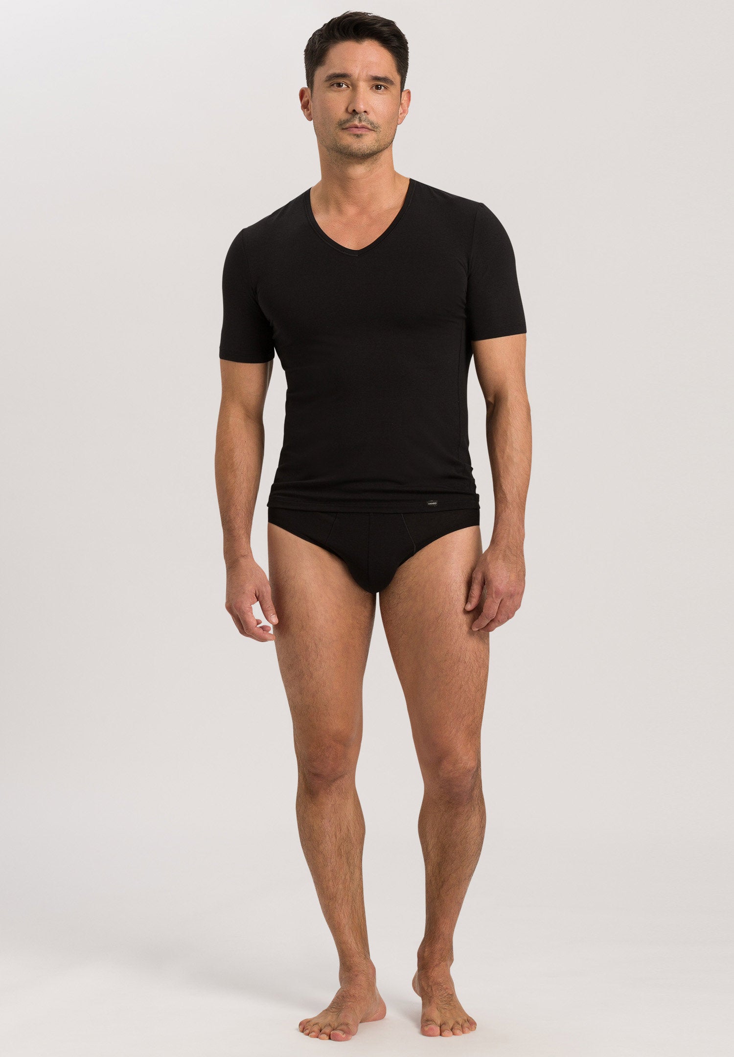 hanro-natural-function-slip-herren-tencel-schwarz image 5