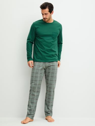 calida-relax-imprint-pyjamaset-herren-gr-50-schlafanzug image 7