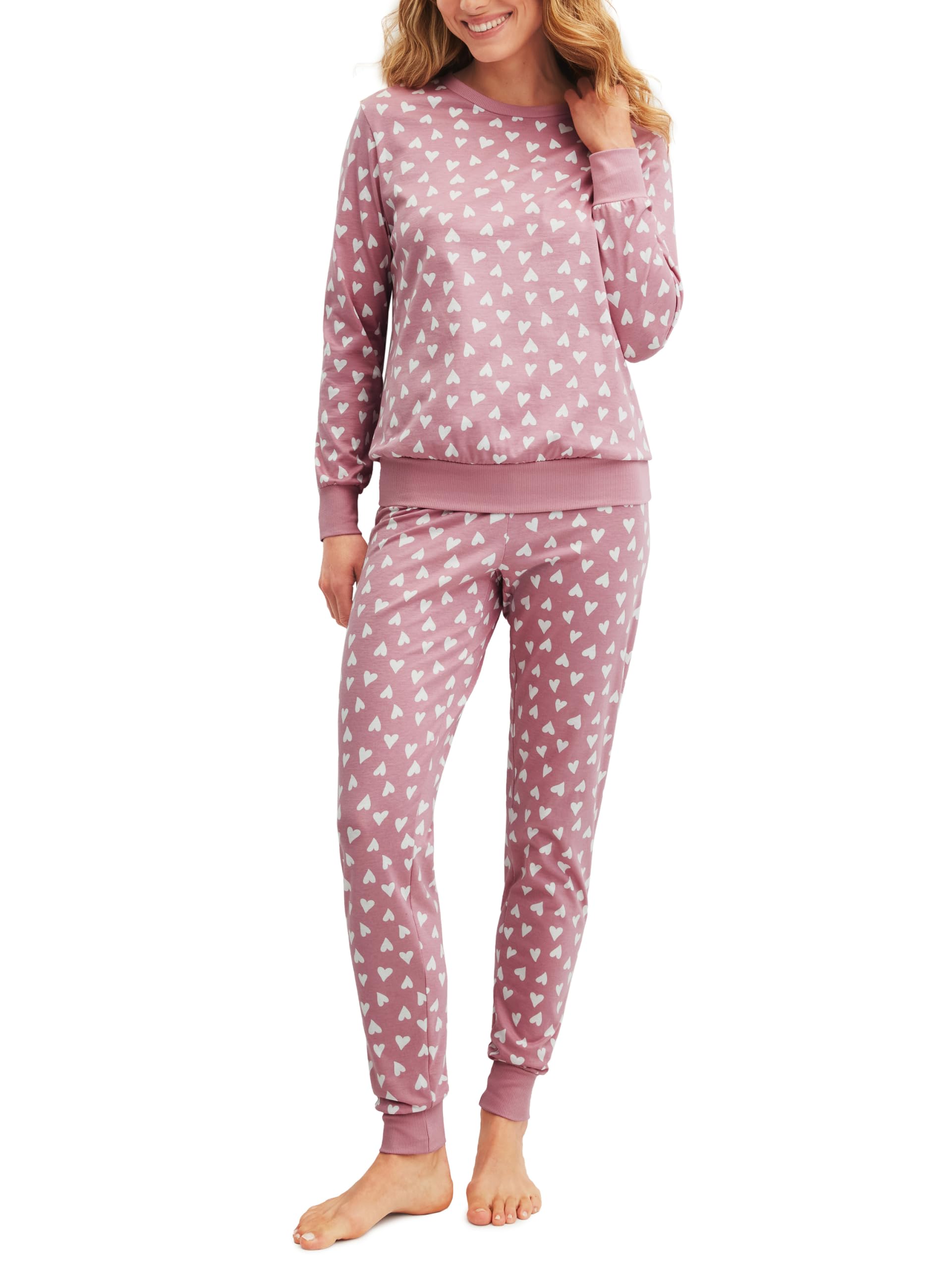 calida-cotton-special-b-ndchen-pyjama-damen-dusty-grey-52-54 image 5