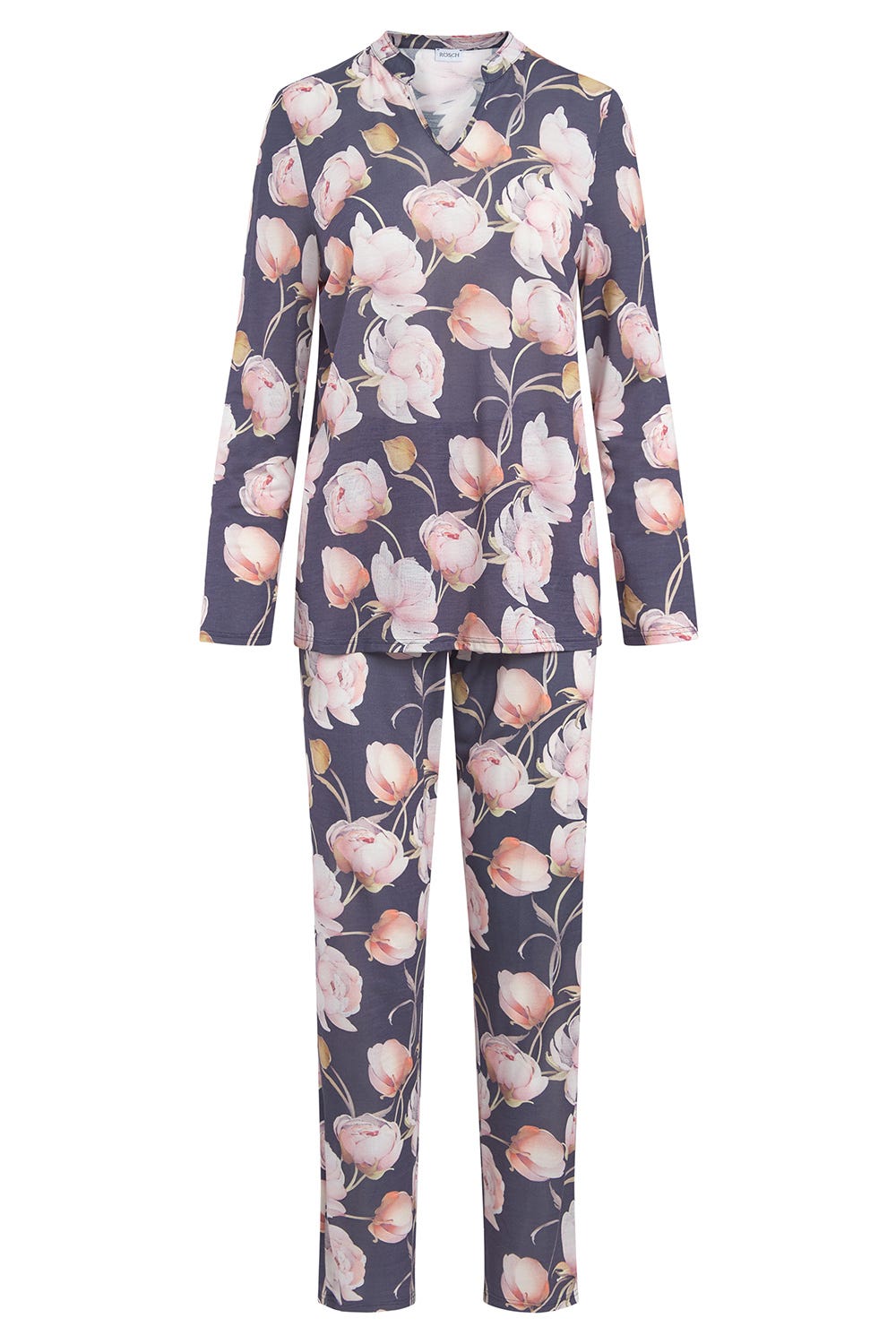 r-sch-be-happy-pyjama-lang-mehrfarbig-mit-p-onien-print image 2