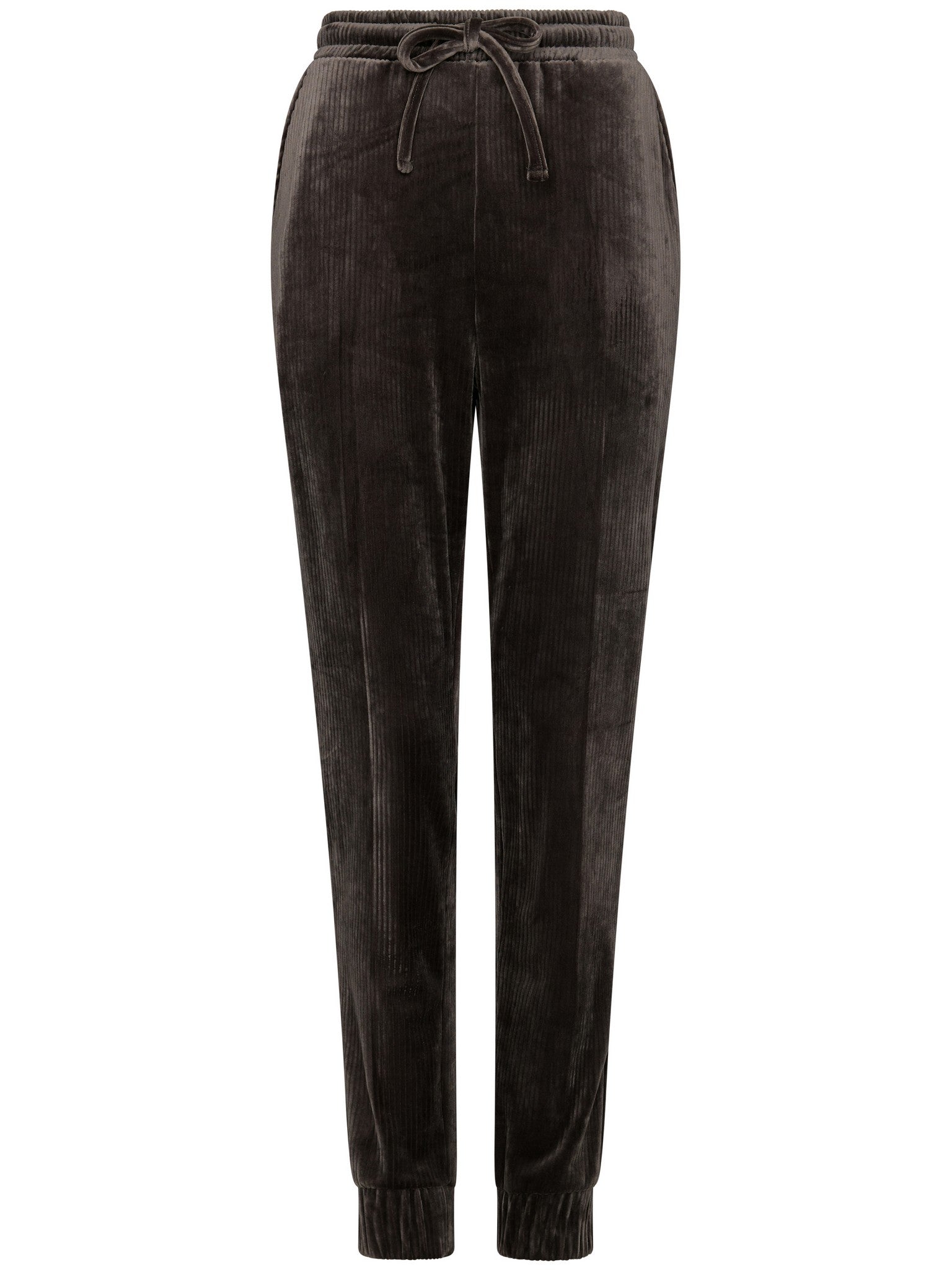 pastunette-premium-midnight-haze-hausanzug-grau-velours-ripp image 3