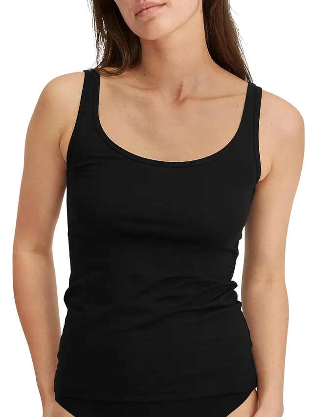 calida-essential-cotton-tank-top-damen-baumwolle-wei image 1