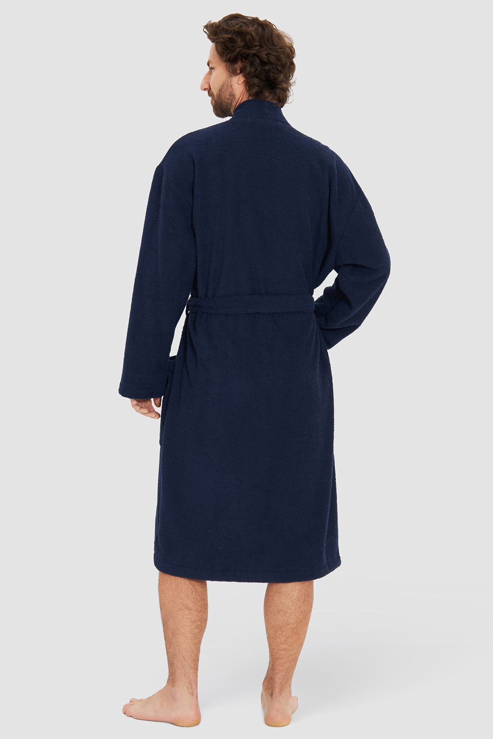 r-sch-be-happy-herren-bademantel-frottee-blau-mit-schalkragen image 3