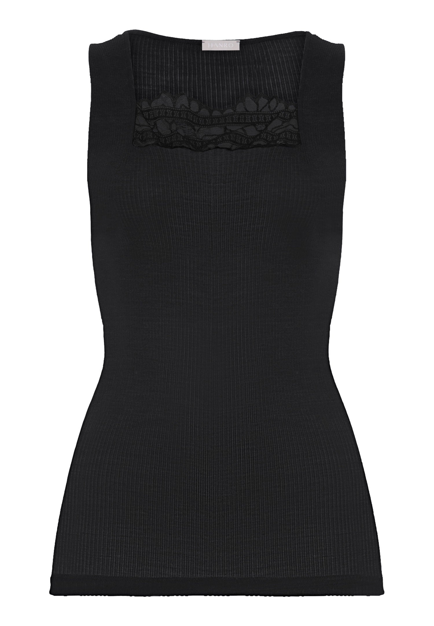 hanro-marcia-tank-top-070756-damen-top-phantom-seide-spitze image 2