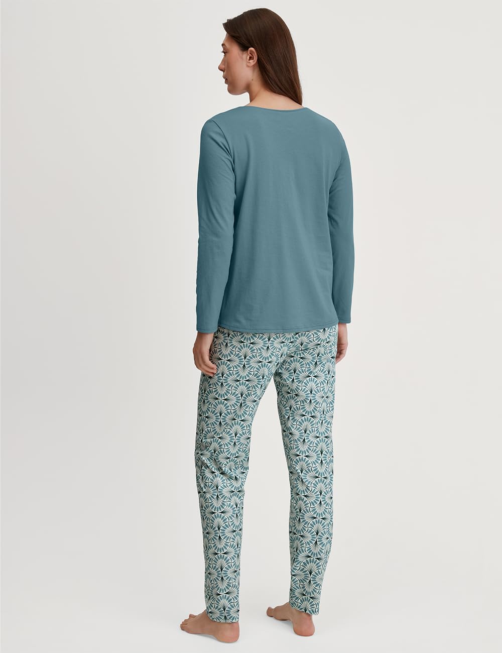 calida-favourites-dreams-ornament-nights-damen-pyjama-gemustert image 3