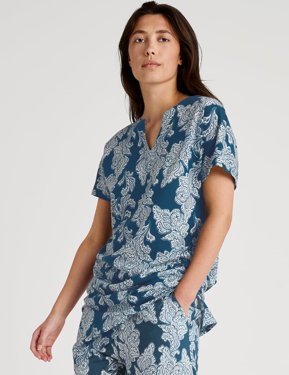 calida-favourites-sleep-nachthemd-damen-baumwolle-95cm image 4