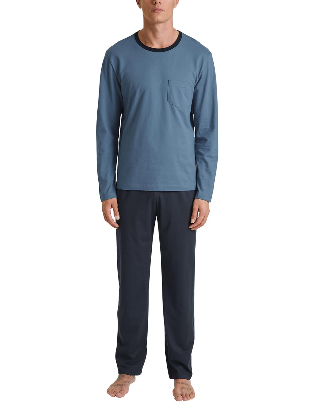 calida-relax-essentials-pyjama-herren-52-54-bio-baumwolle image 1