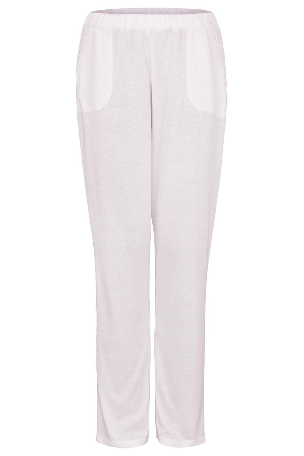 r-sch-be-happy-hose-lang-pyjamahose-braun-jersey image 6