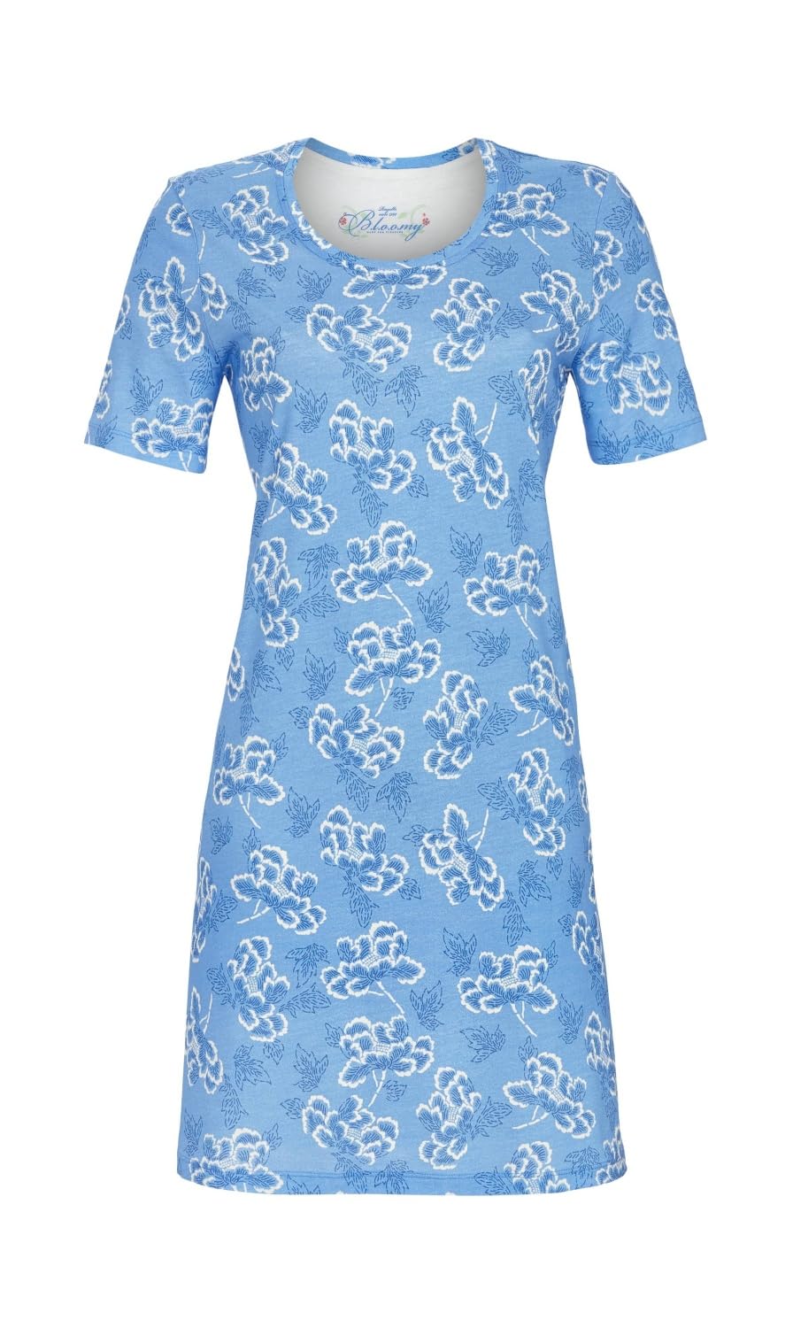 ringella-women-nachthemd-baumwolle-modal-sleepshirt-floral image 1