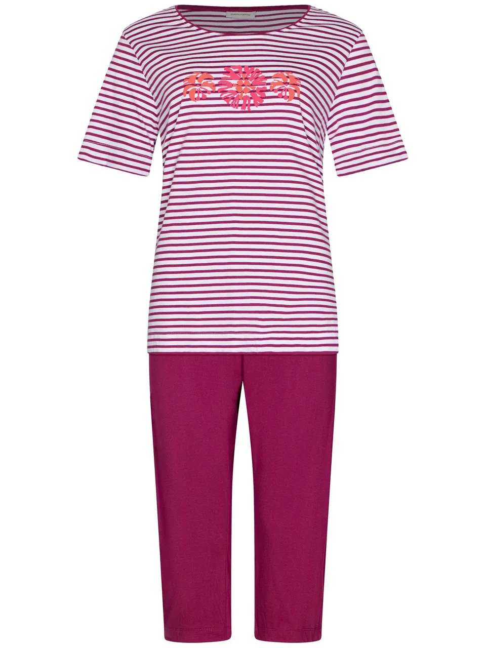 pastunette-paradise-pink-pyjama-rosa-bio-baumwolle-2 image 1
