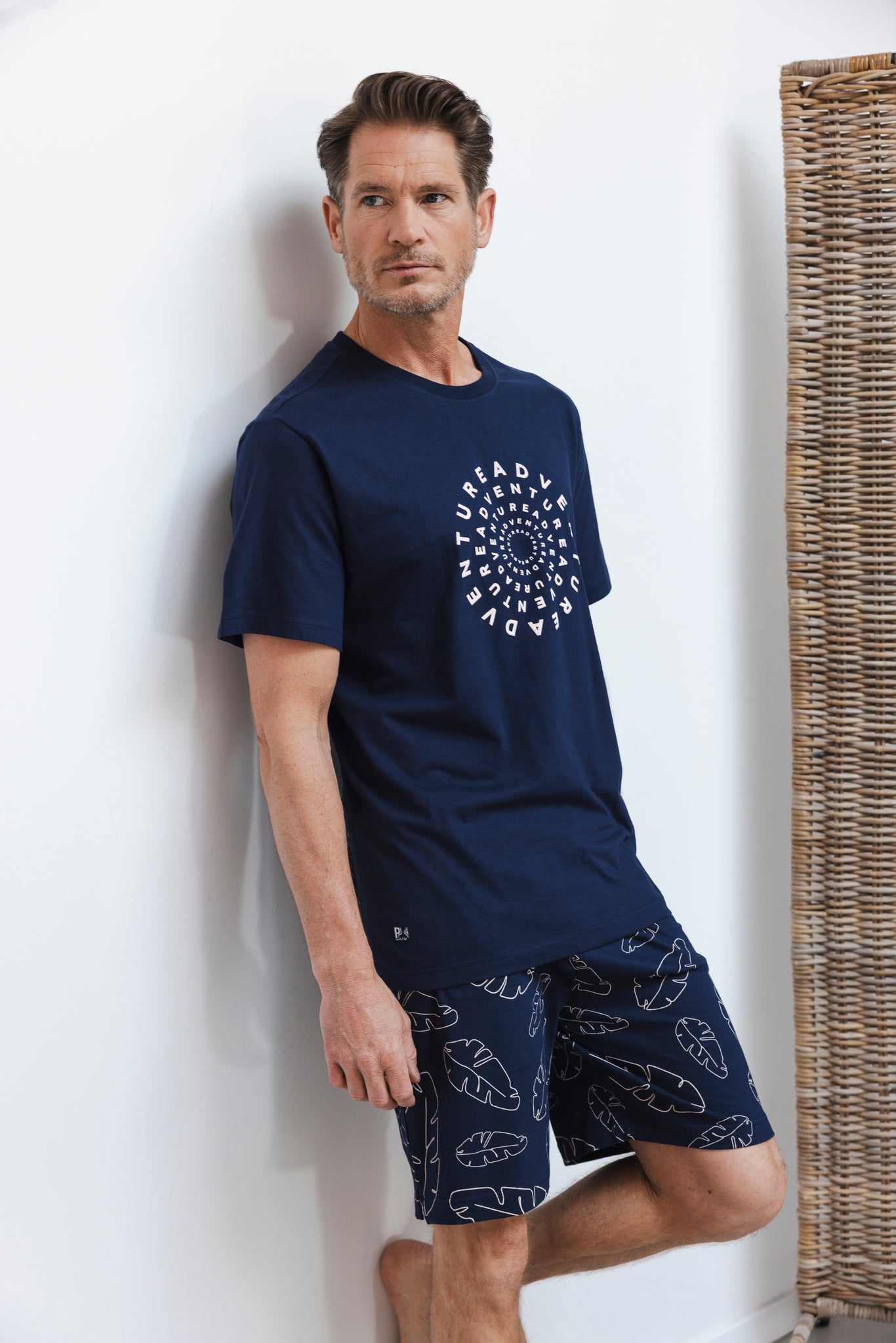 pastunette-adventure-shortama-blau-herren-baumwolle image 2