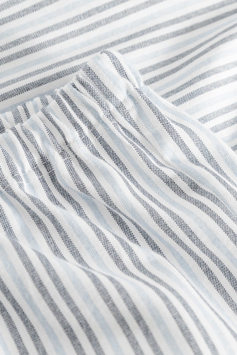 r-sch-be-happy-pyjama-lang-blau-streifen-hemdkragen image 6