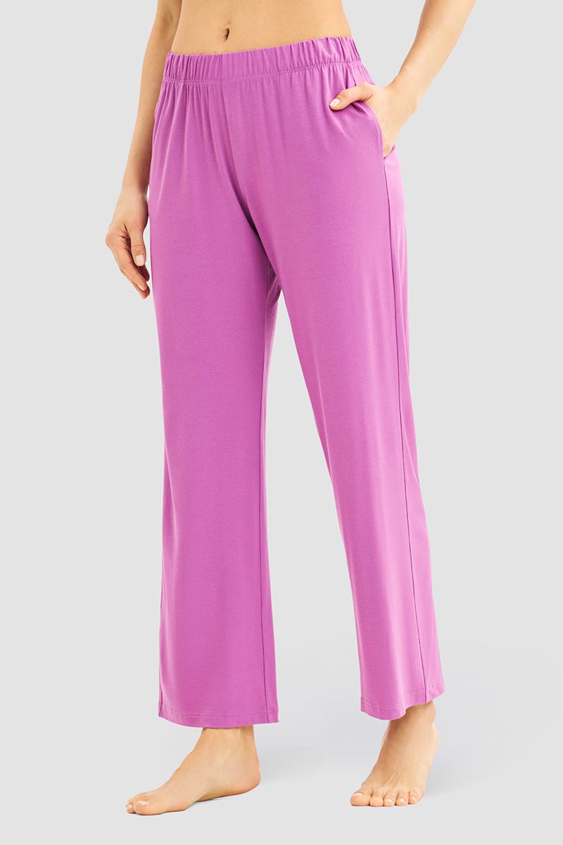 r-sch-be-happy-hose-lang-pink-viskose-gummibund image 1