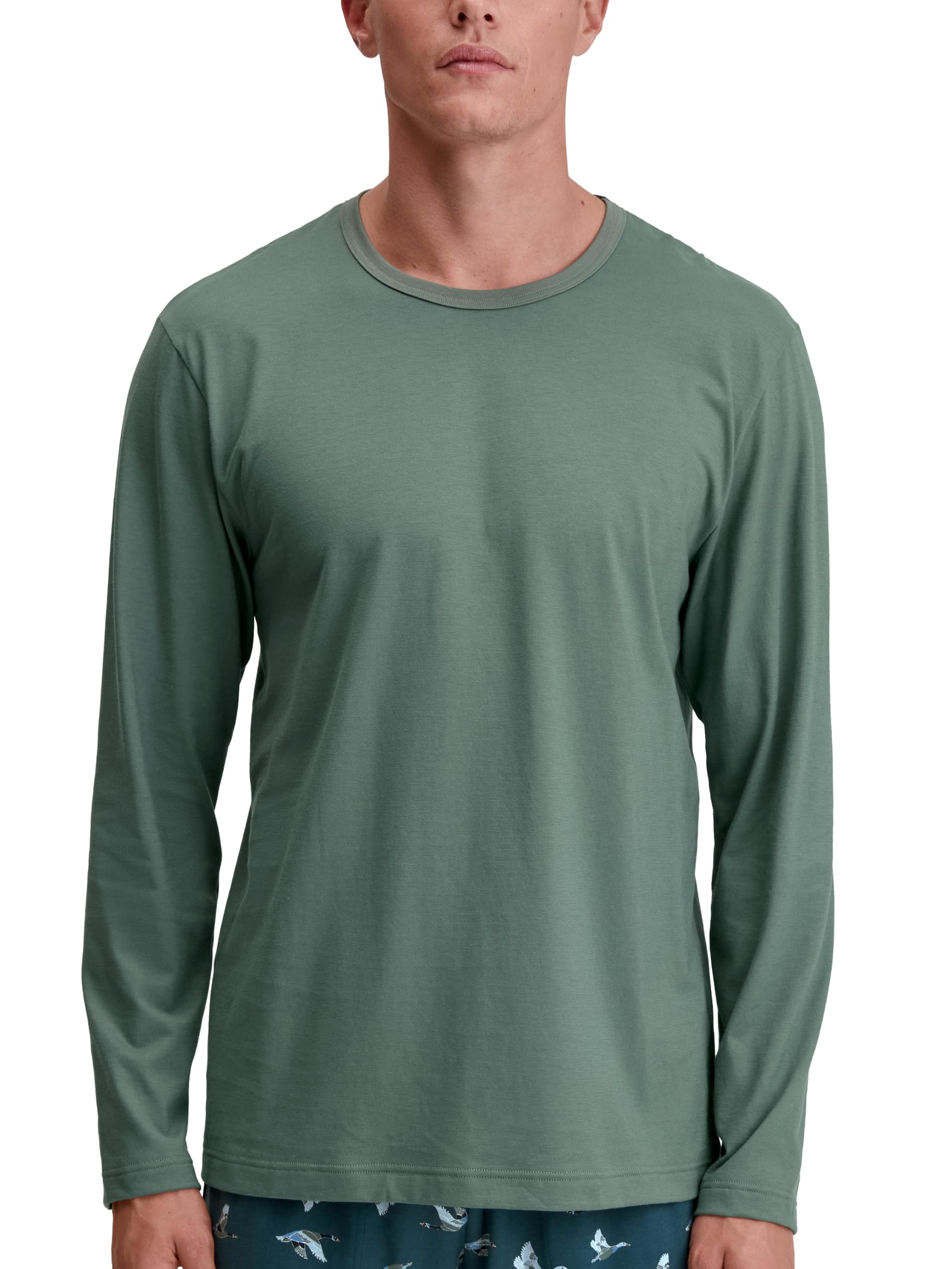 calida-remix-sleep-t-shirt-herren-langarm-schlafshirt image 1