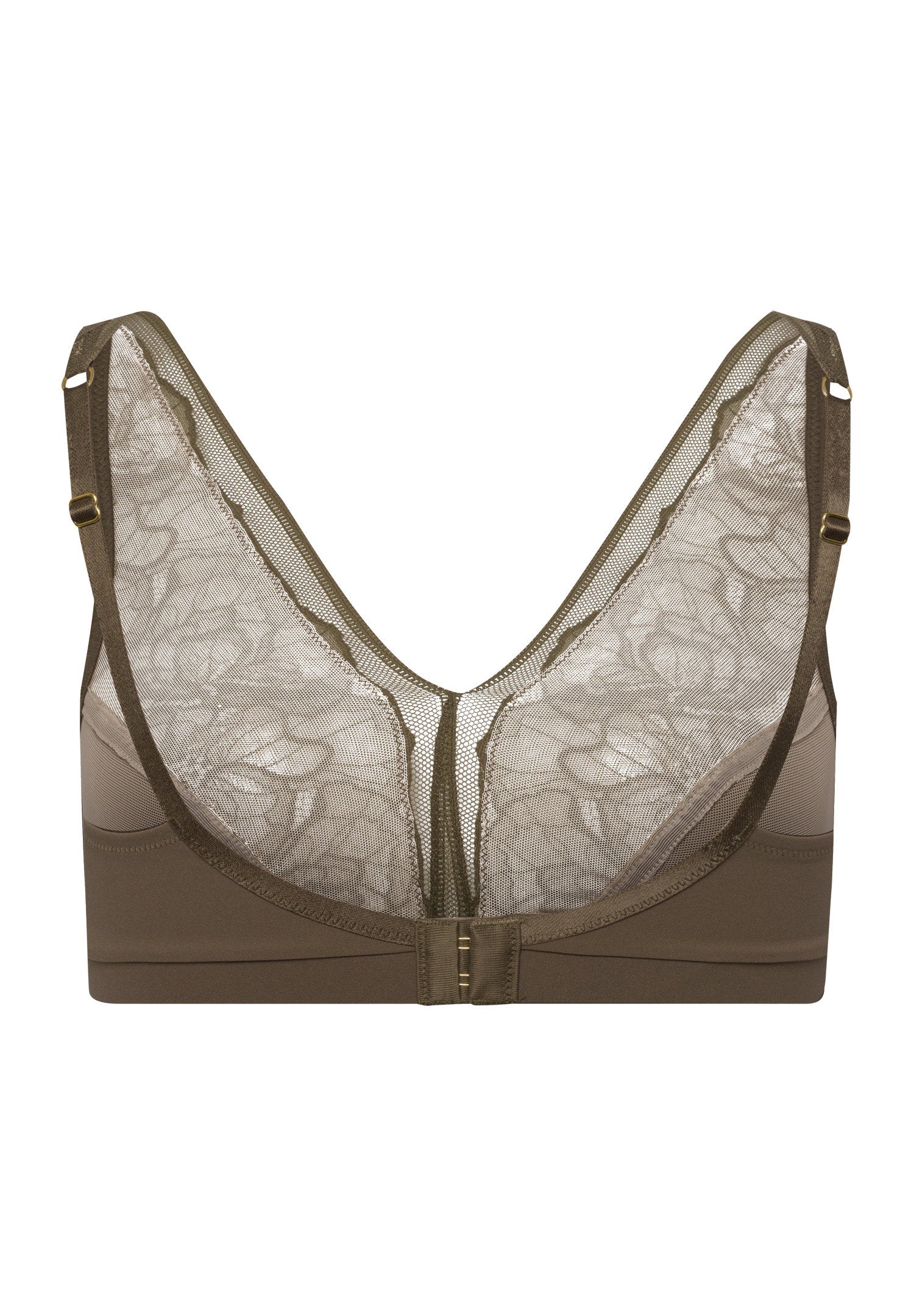 hanro-moments-selma-soft-cup-bra-bh-oliv-ungepolstert image 2