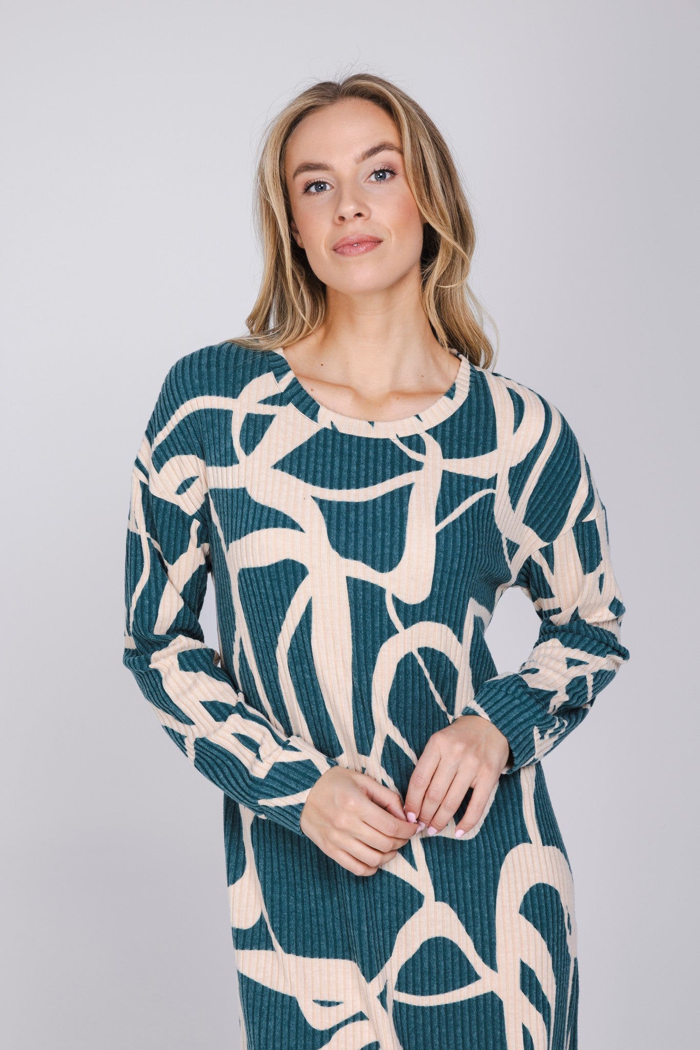 pastunette-premium-couture-nachthemd-gr-n-mit-print image 2