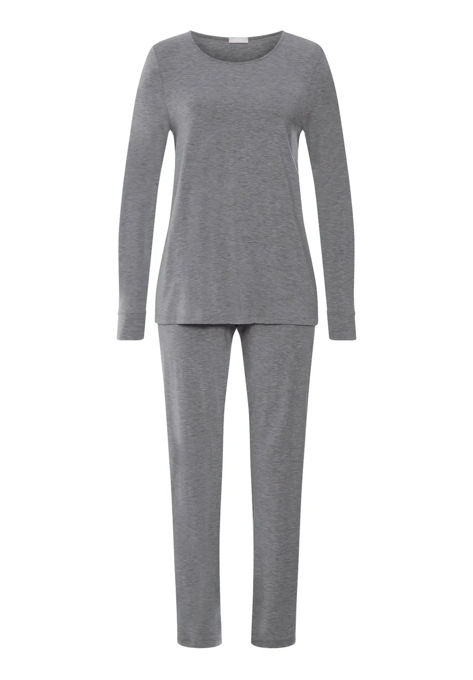 hanro-natural-elegance-pyjama-074951-stone-melange image 1