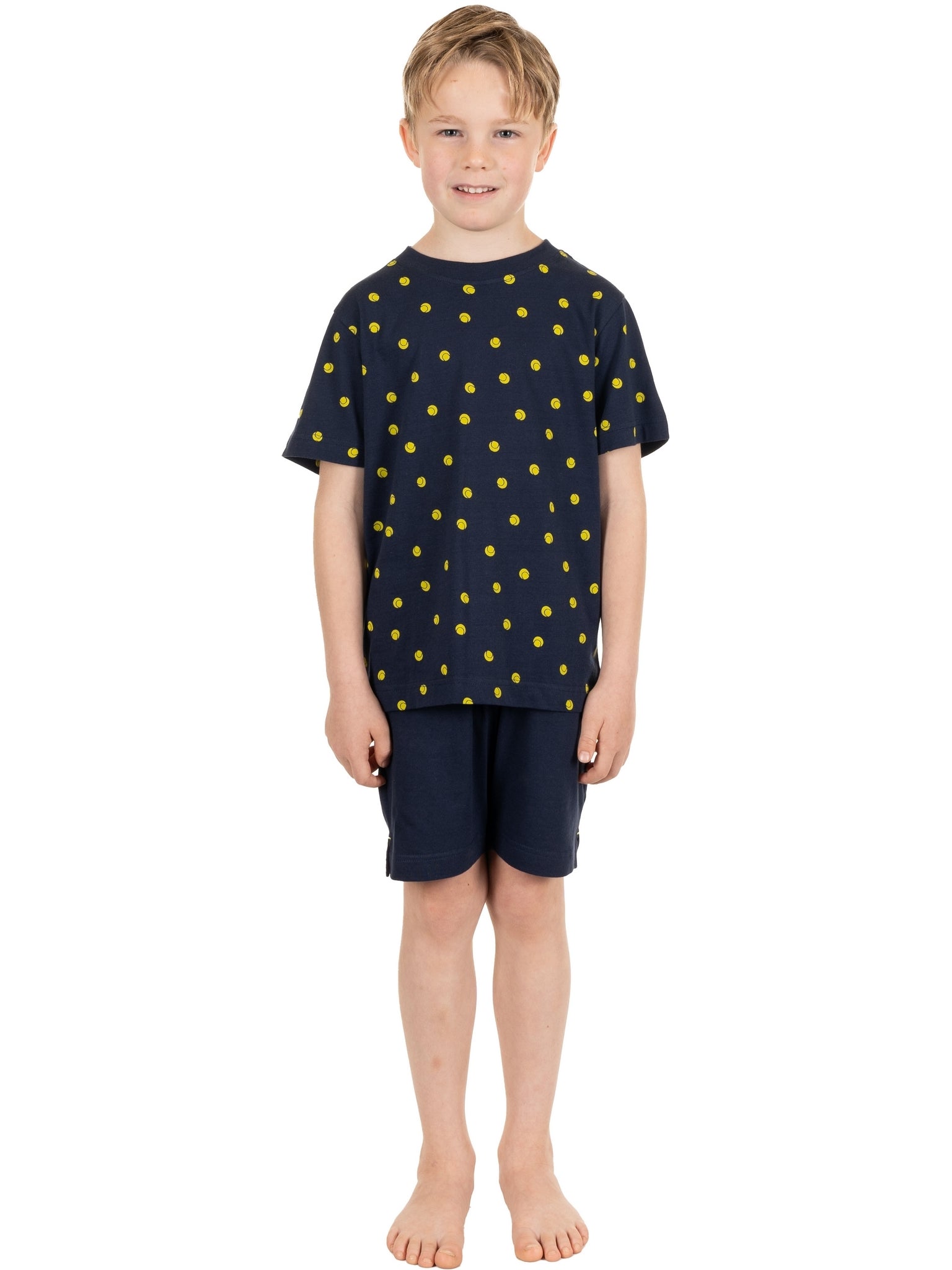 pastunette-padel-shortama-blau-baumwolle-kinder-tennis image 2
