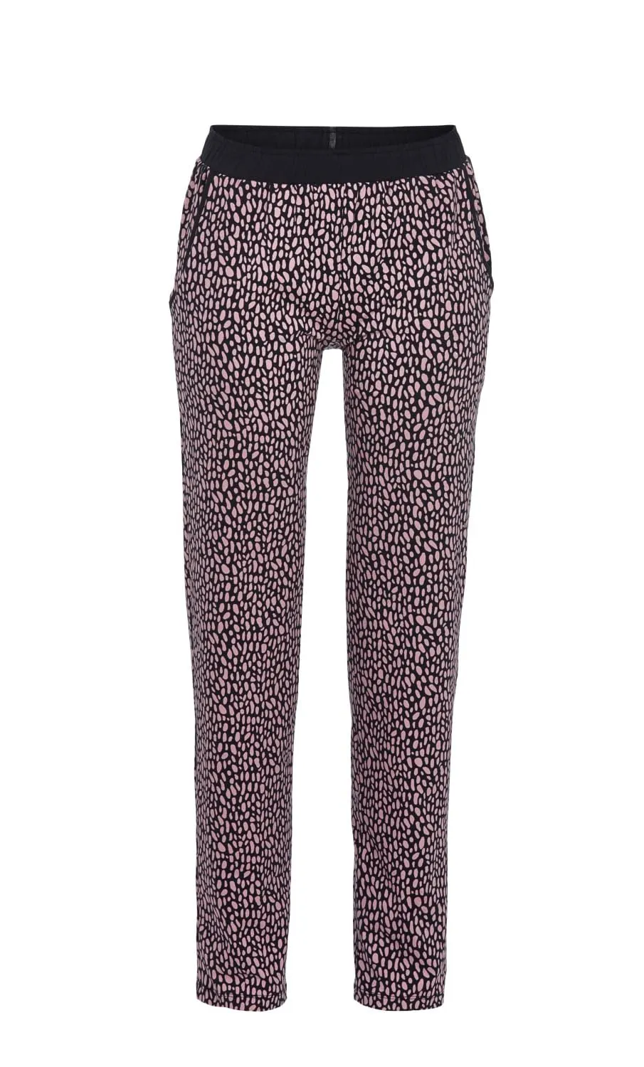 ringella-women-men-lange-hose-minimaldessin-schlafhose-gemustert image 1