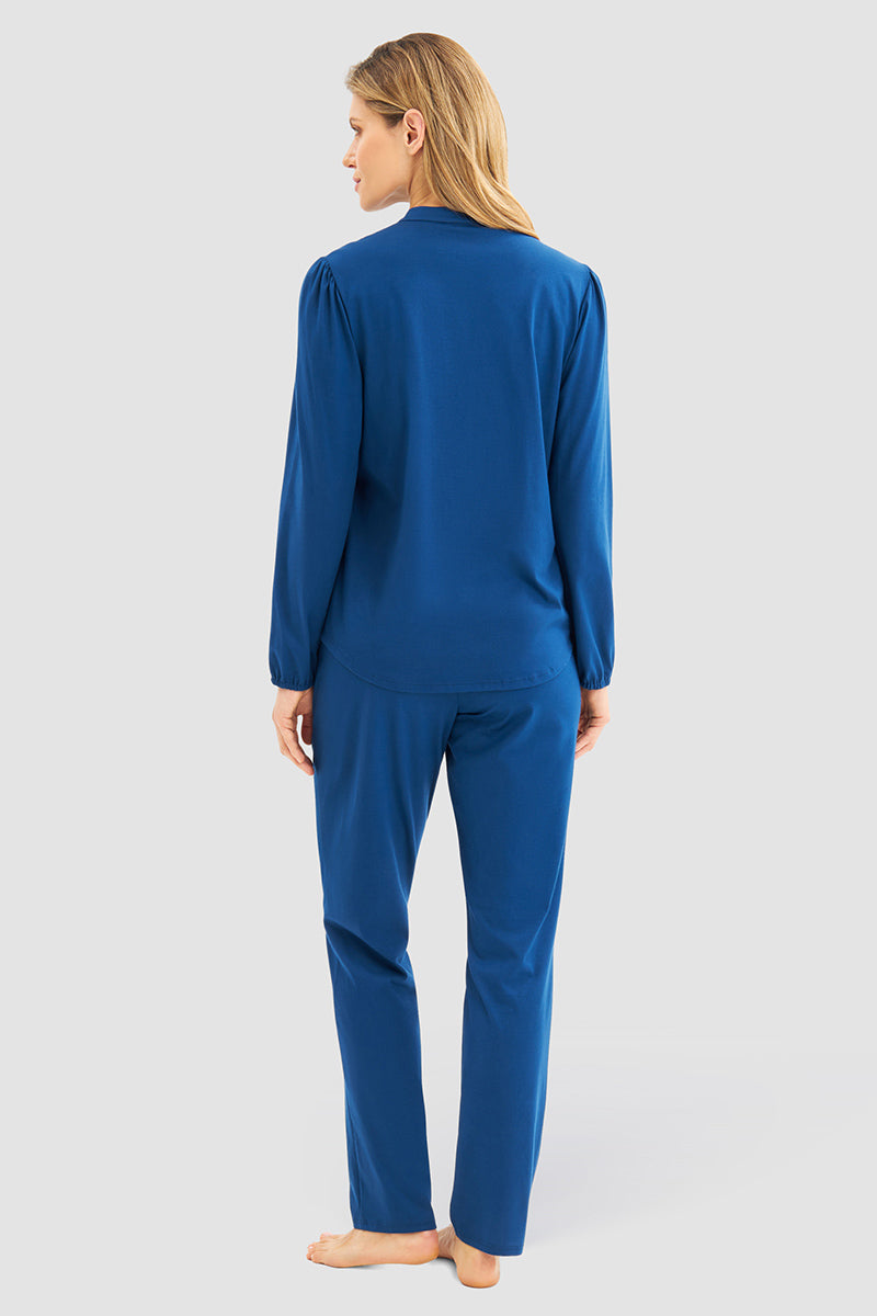 r-sch-be-happy-pyjama-lang-stehkragen-schlafanzug-pink image 8
